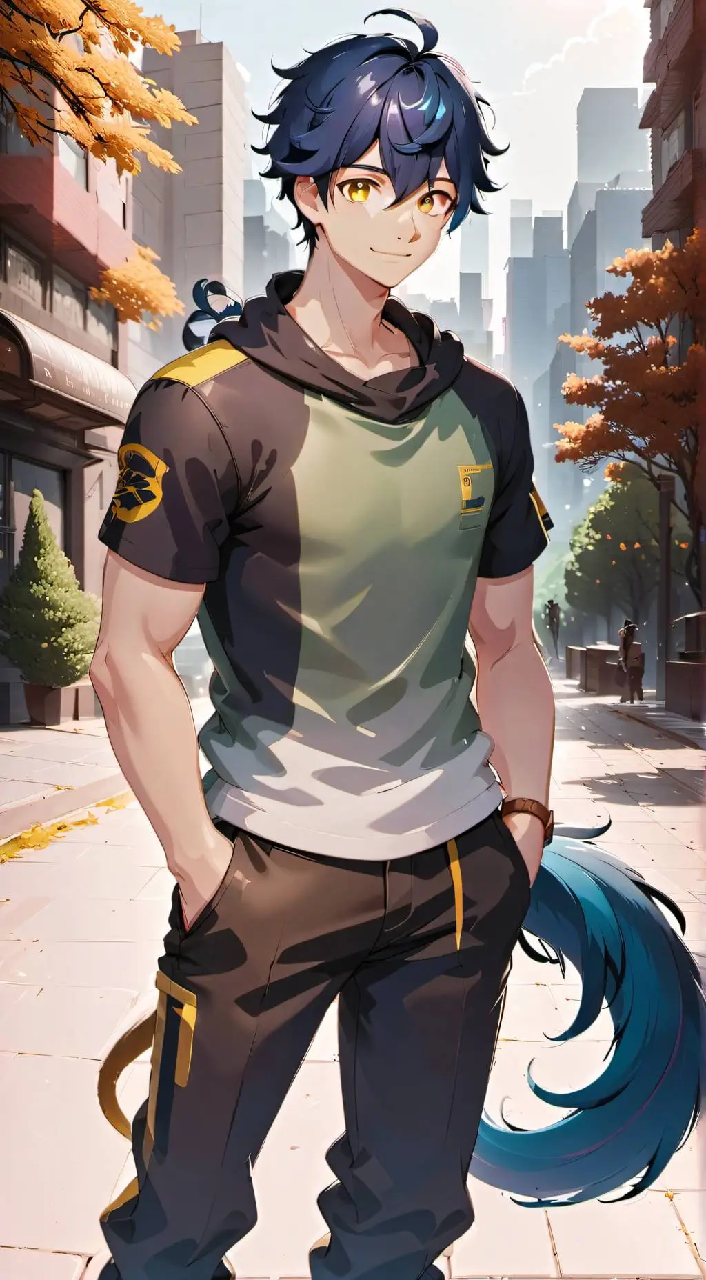 ai character: Zane background