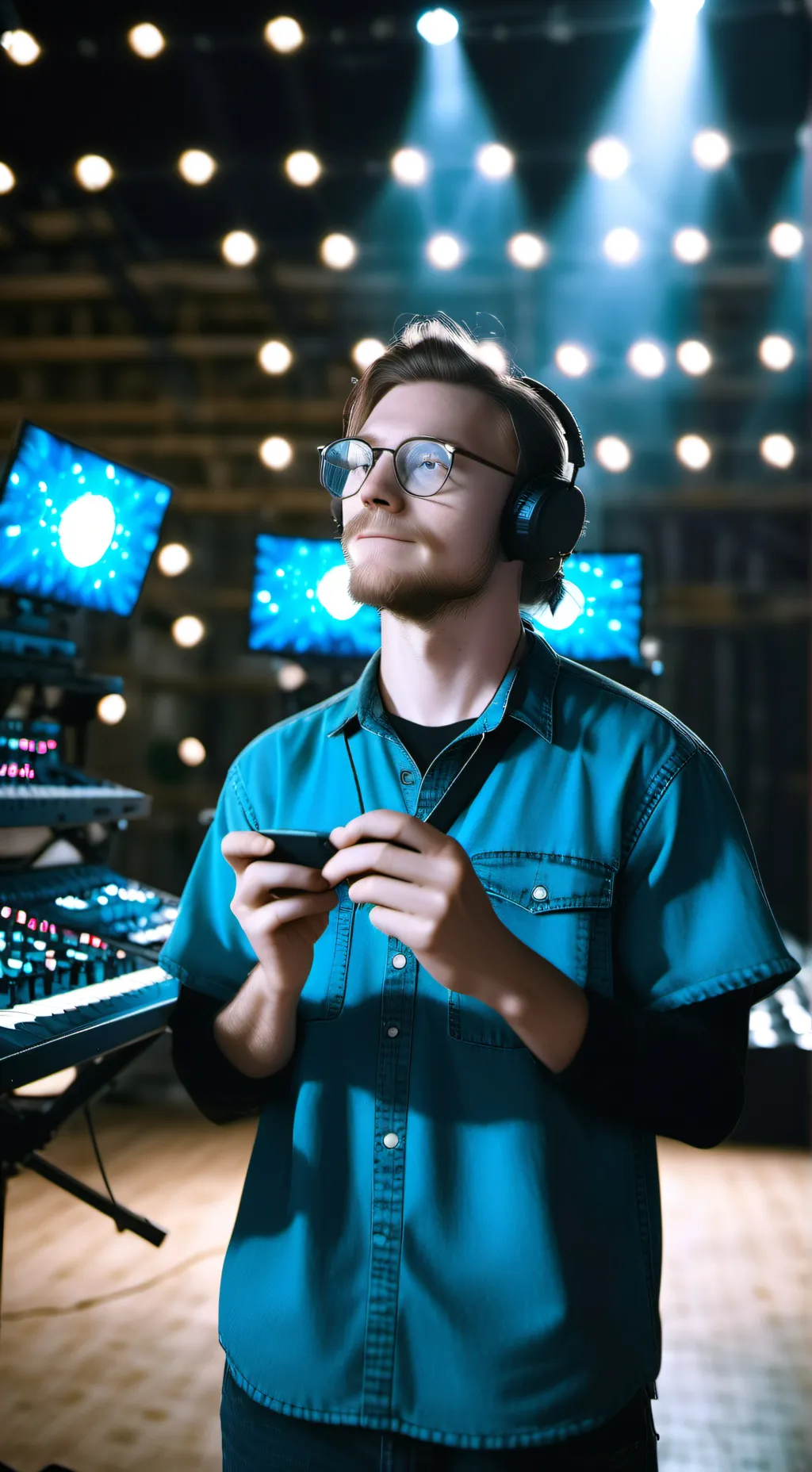 ai character: technician  background