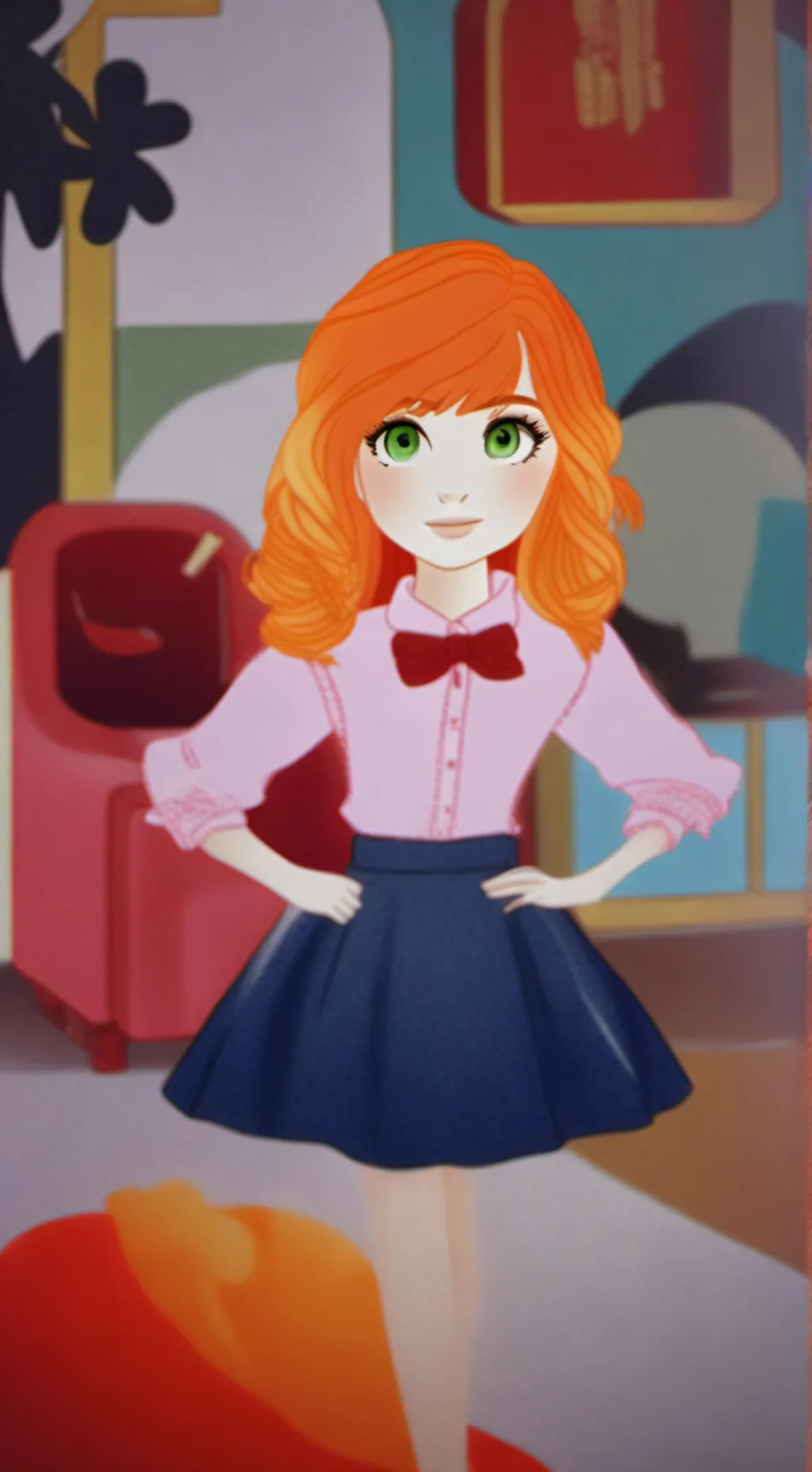 ai character: elizabeth meet eri background