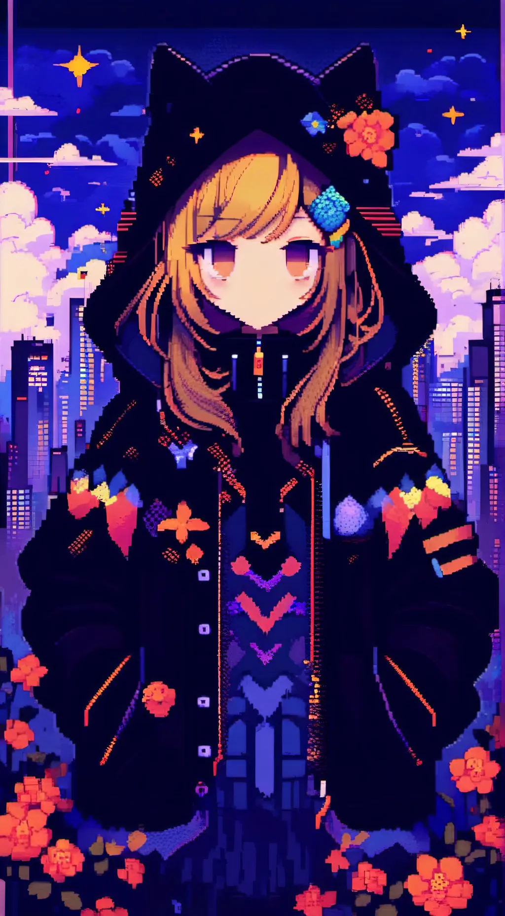 ai character: Katsuki bakugo  background