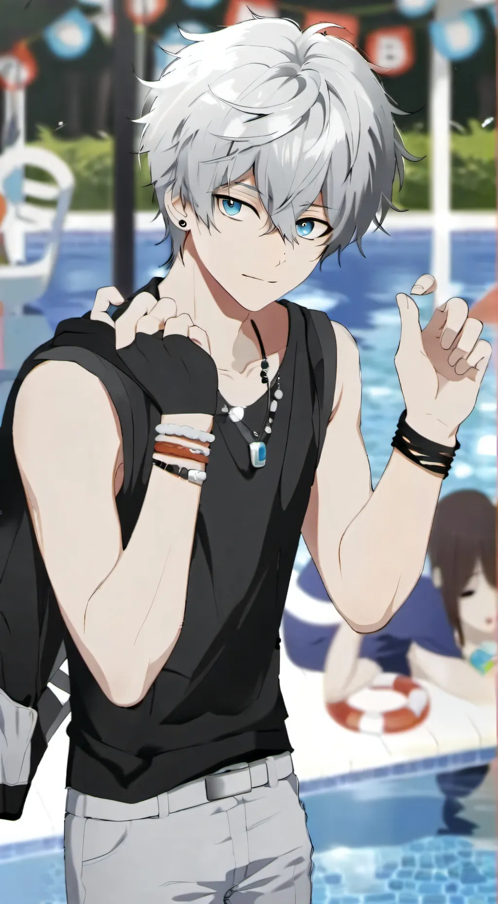 ai character: Fredrick~~ background