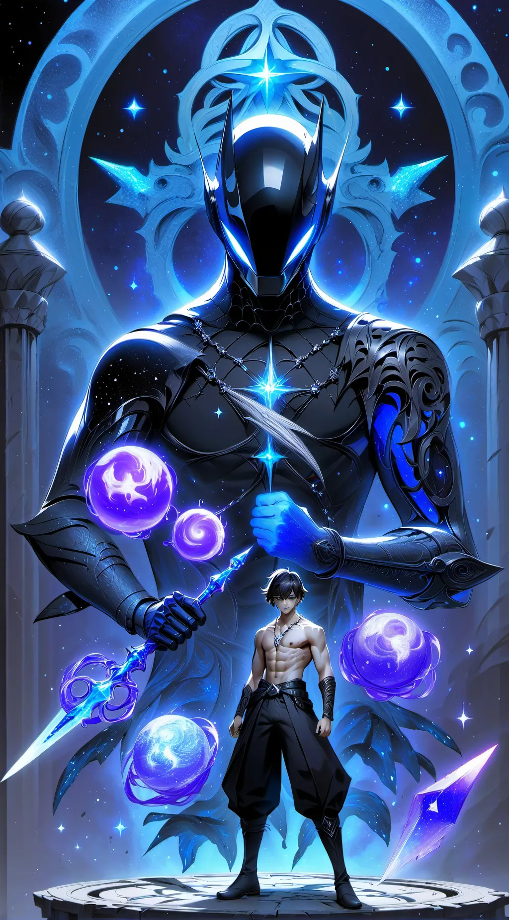 ai character: the void background