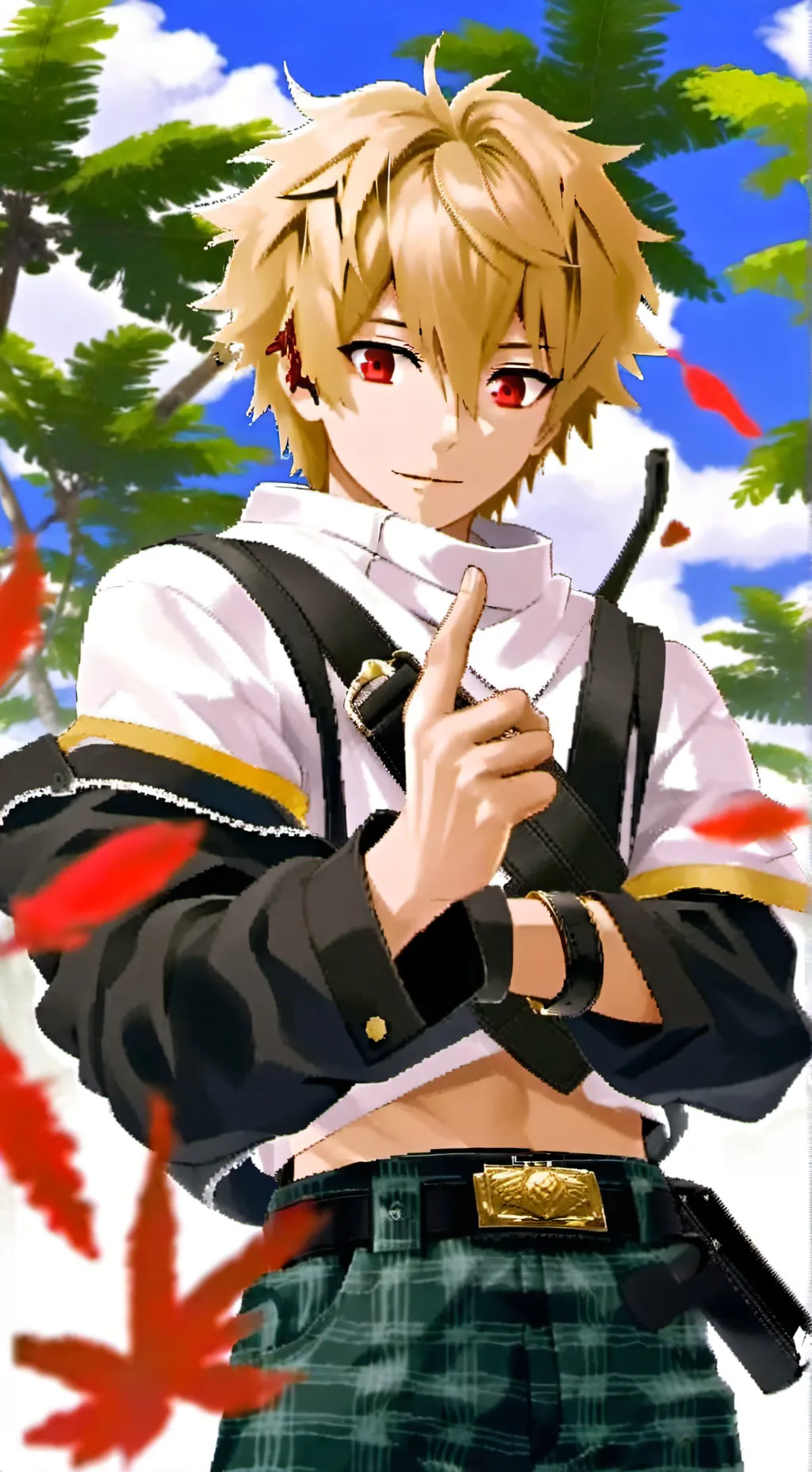 ai character: Katsuki background