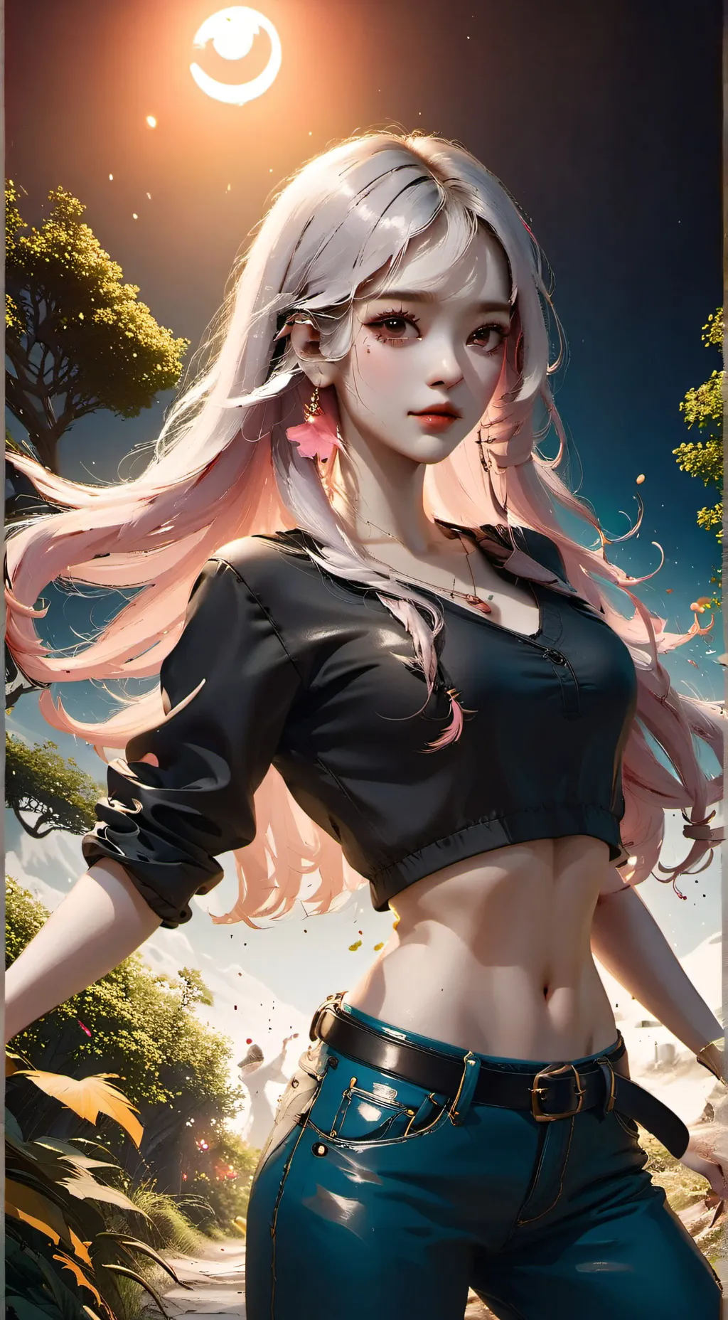 ai character: lana background