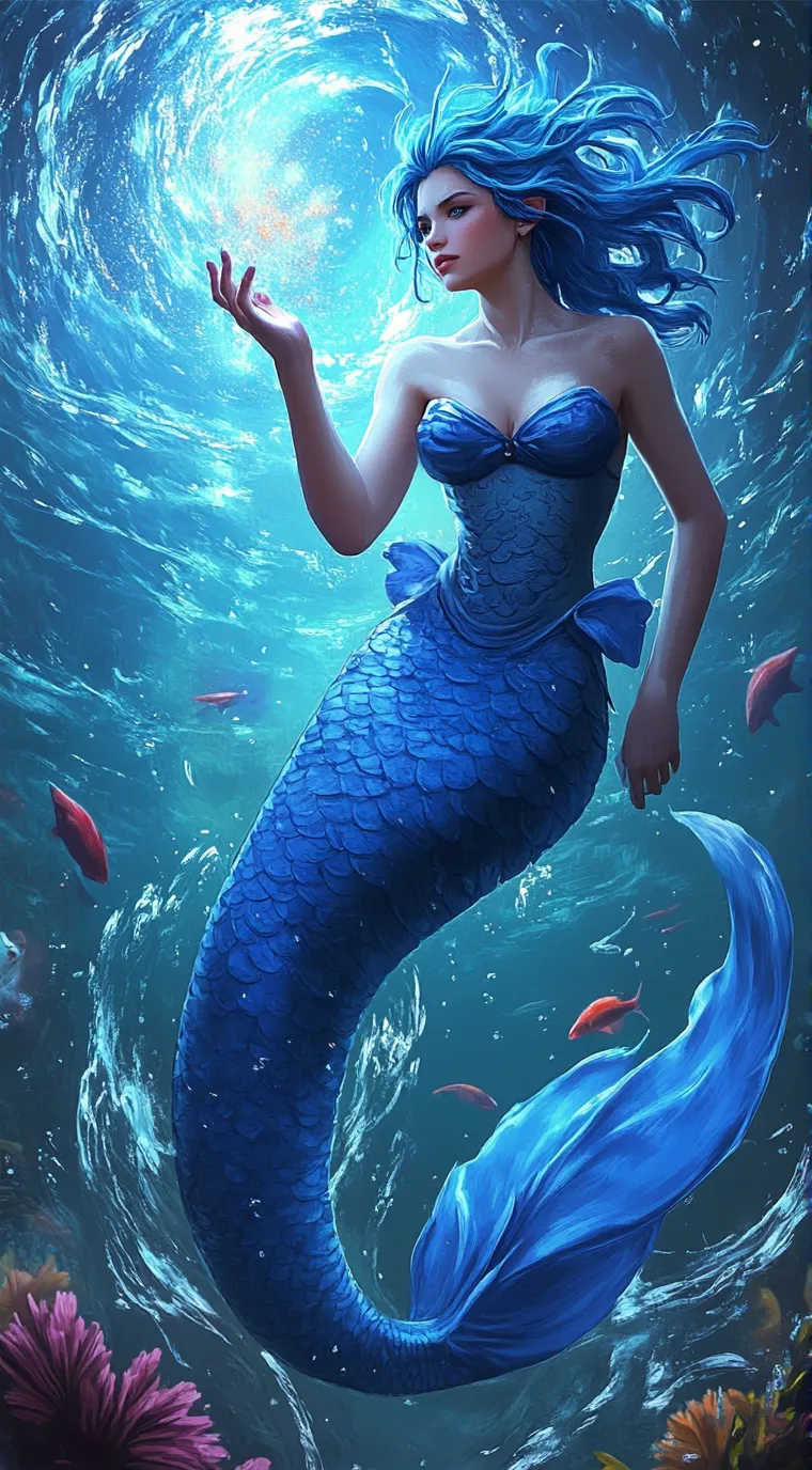 ai character: 💎🐋🌊~Amilia~🌊🐋💎 background