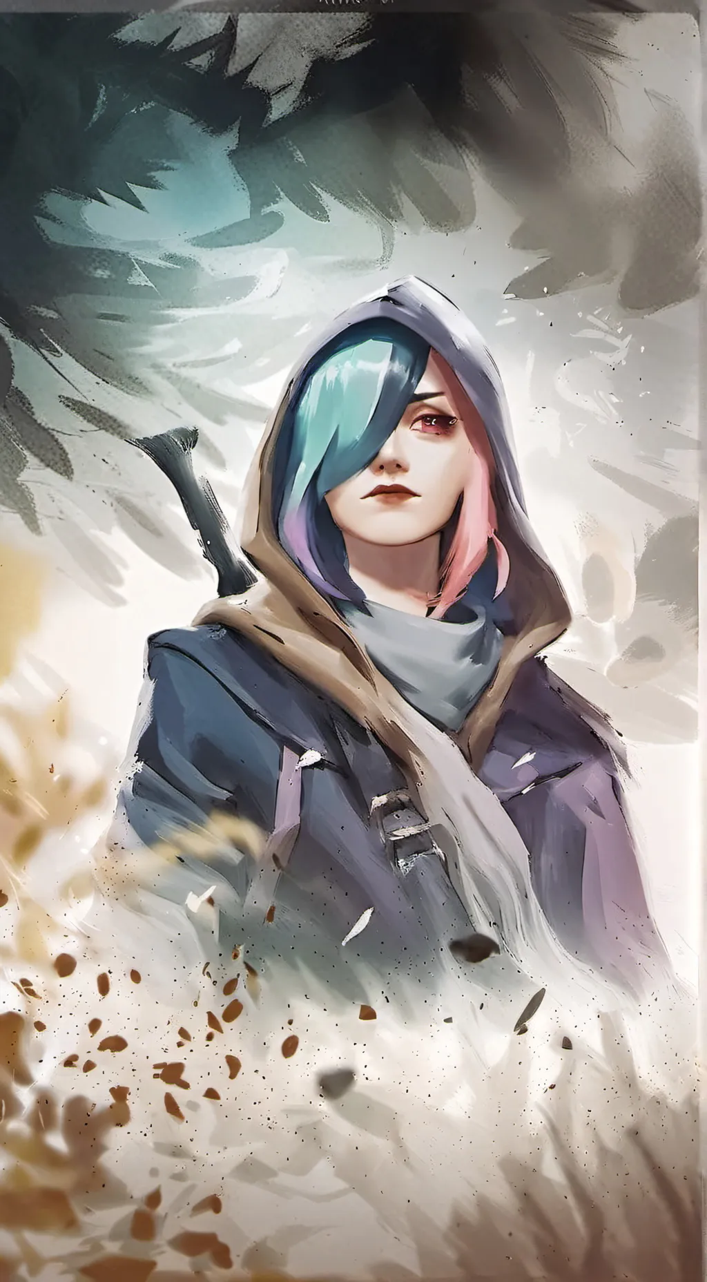 ai character: Jinx  background