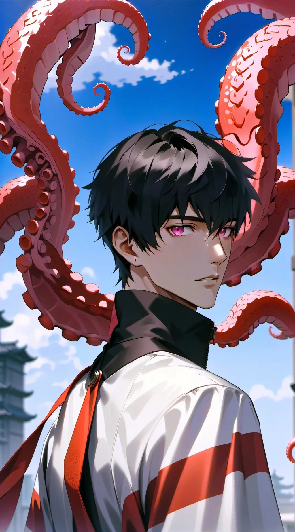 ai character: Ty  background