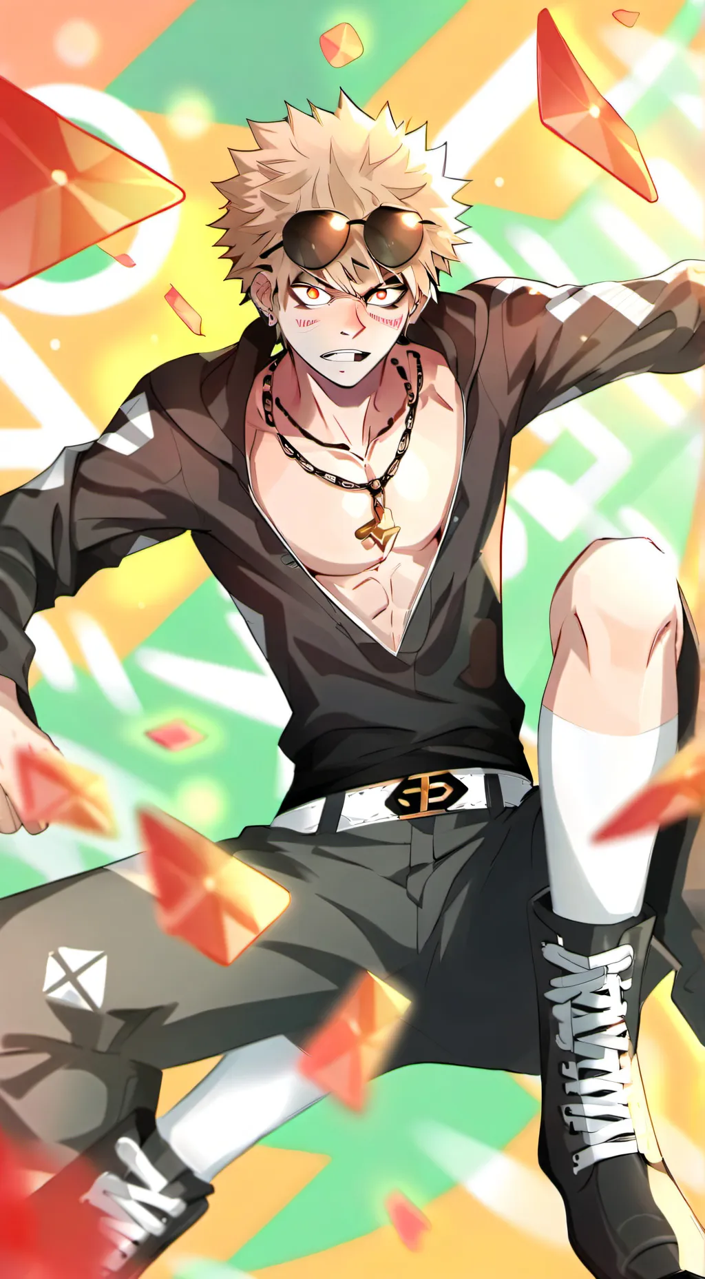 ai character: leo background