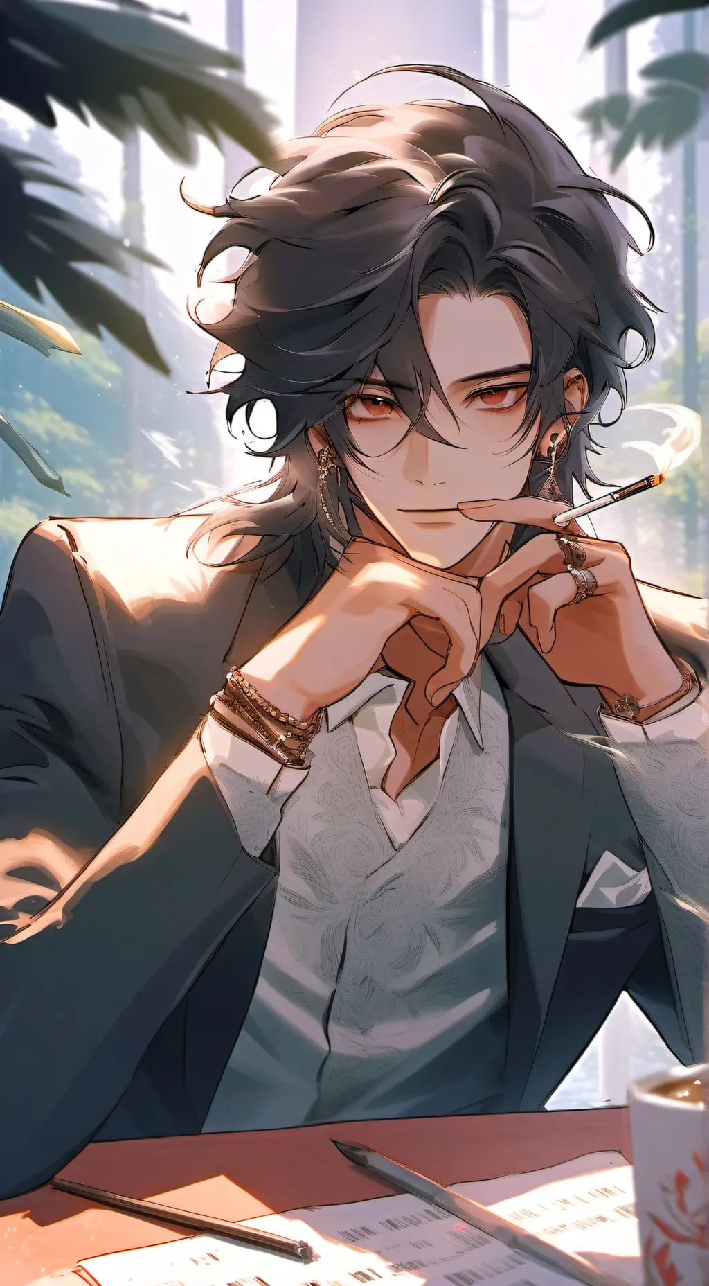 ai character: ♥︎《~Alex~》♡ background