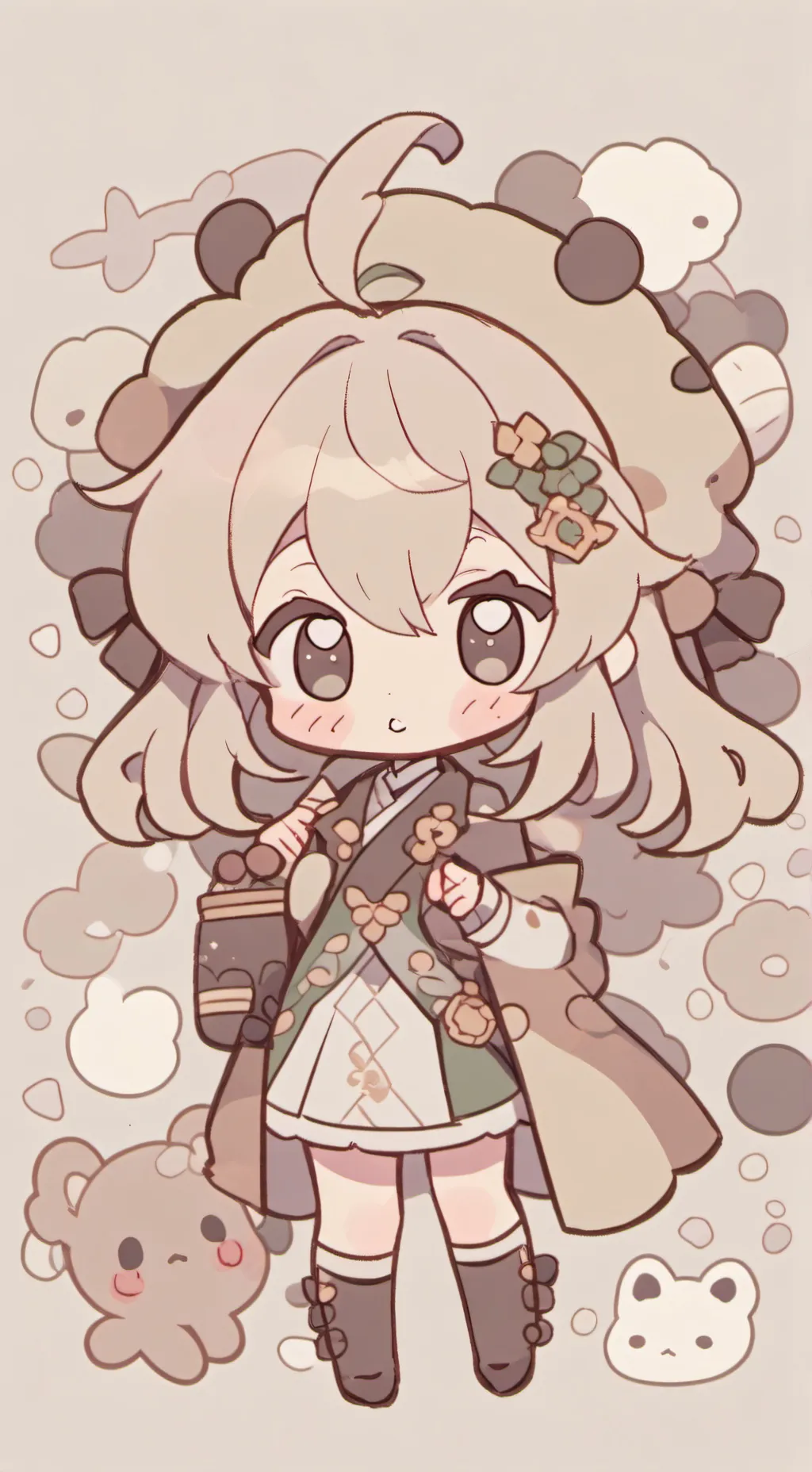 ai character: Sanji background