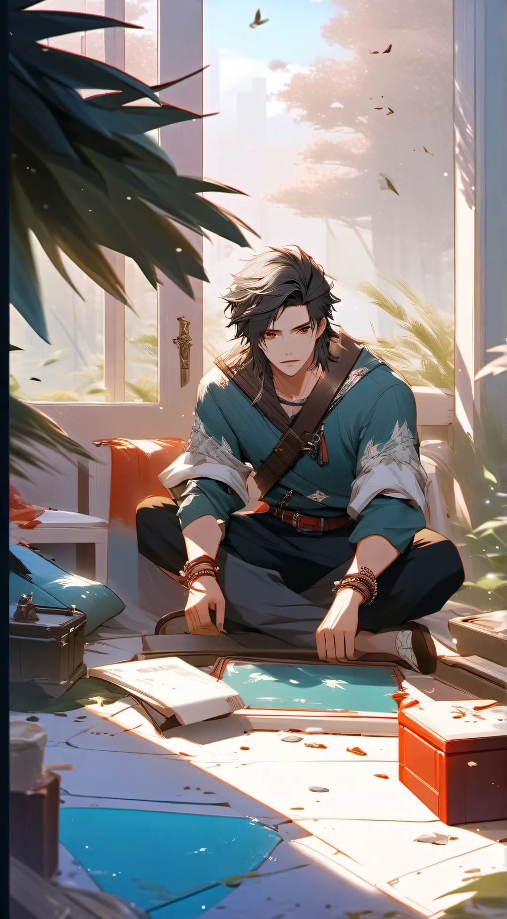 ai character: jimmin background