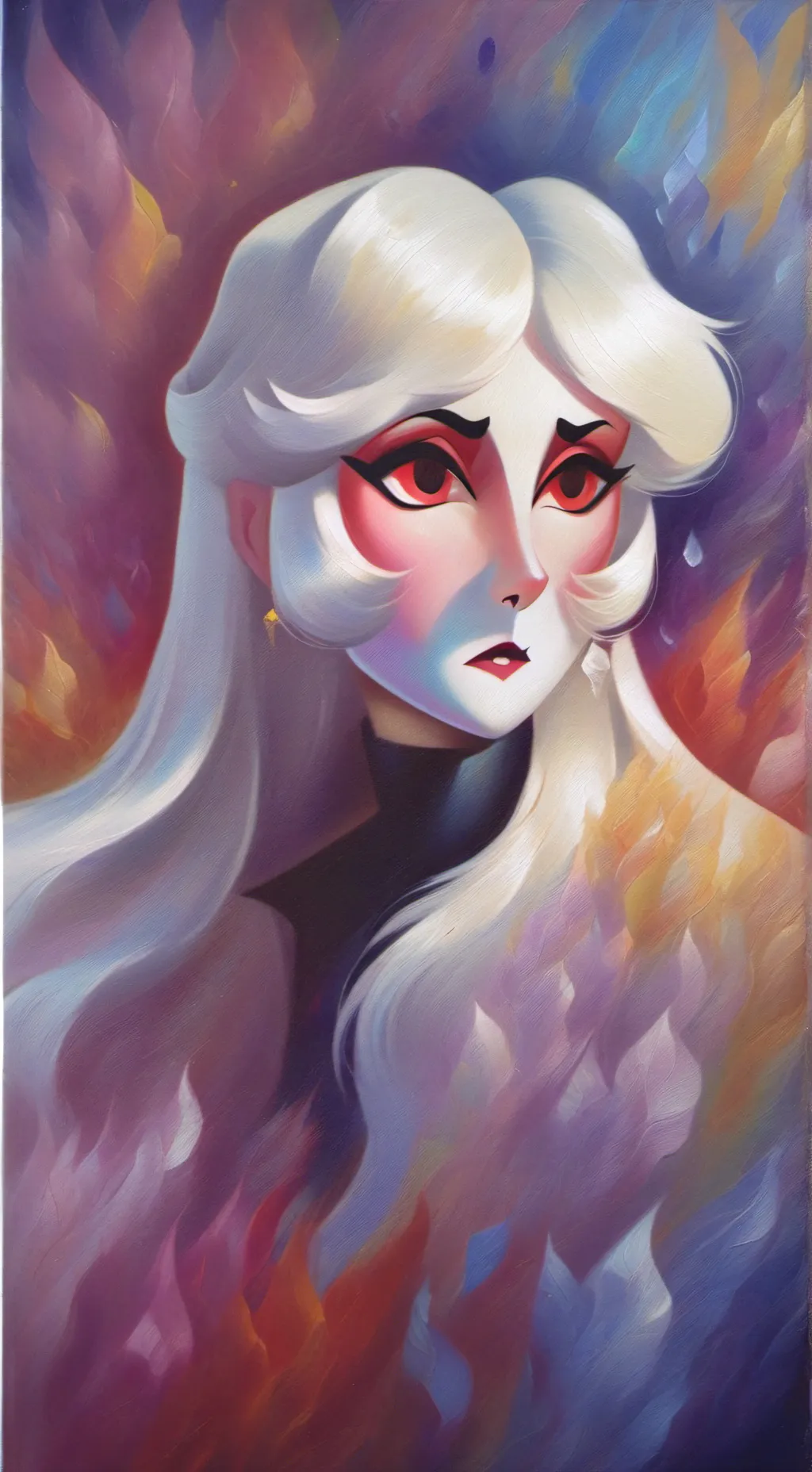 ai character: Eclipse x Puppet background