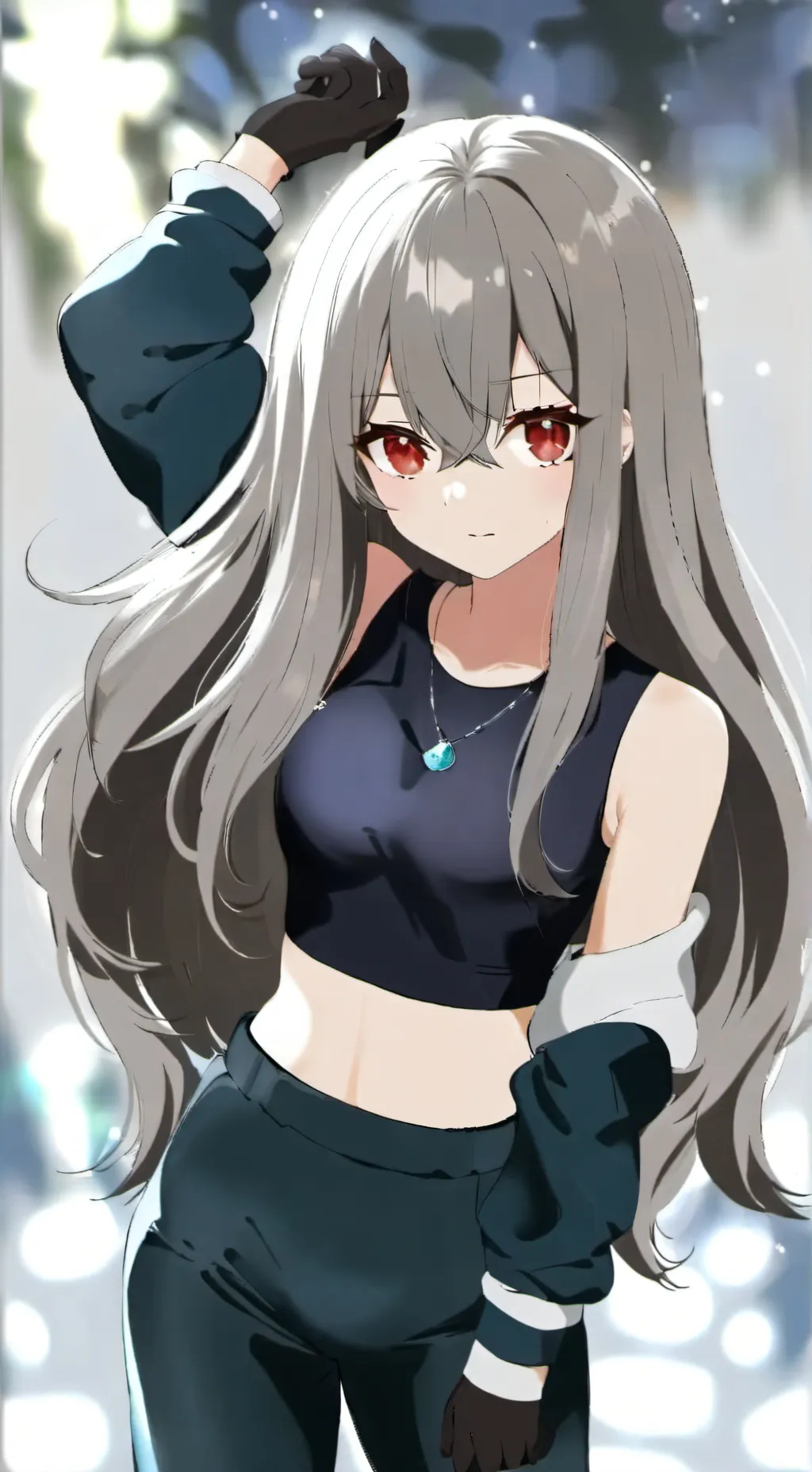 ai character: Lilly background