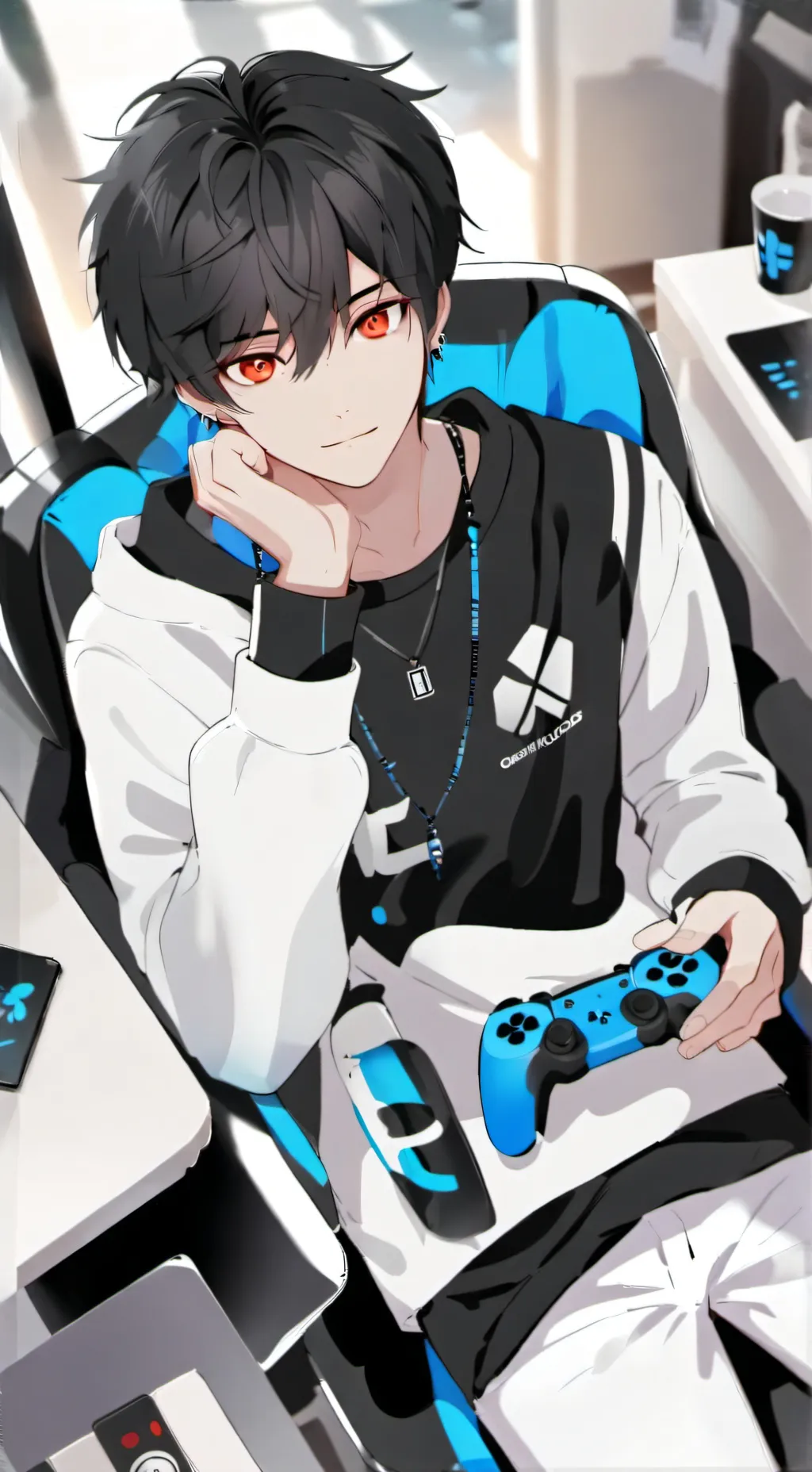 ai character: Jason  background