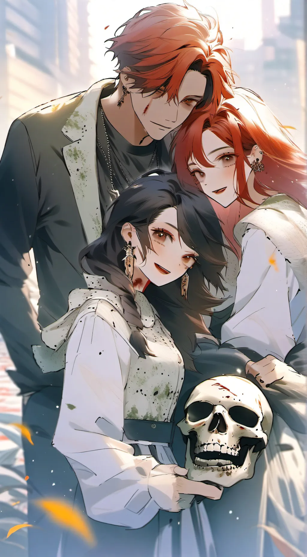 ai character: Zombie apocalypse  background