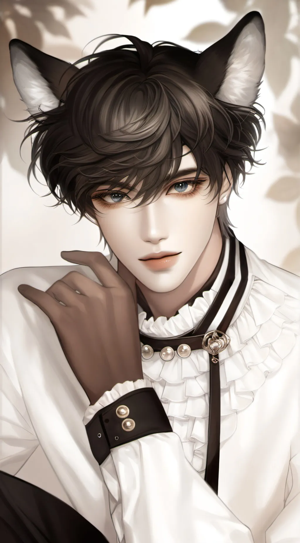 ai character: ~The Dark Forest~ background