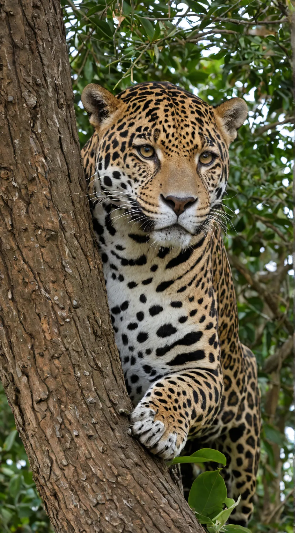 ai character: jaguar  background