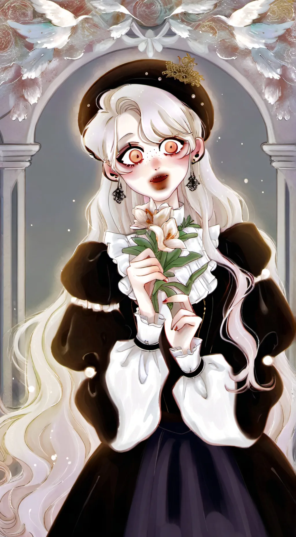 ai character: sad charly background