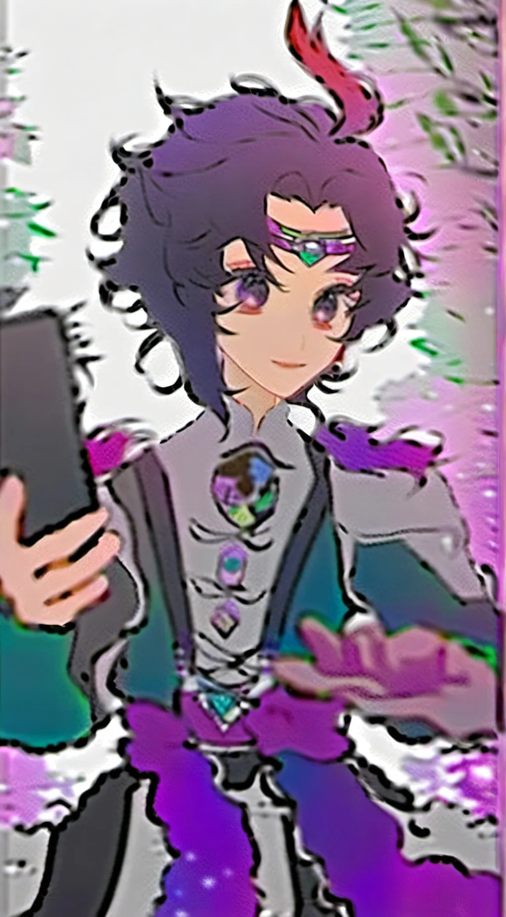 ai character: kamaboko s.XMAS🧸✨🍒 background