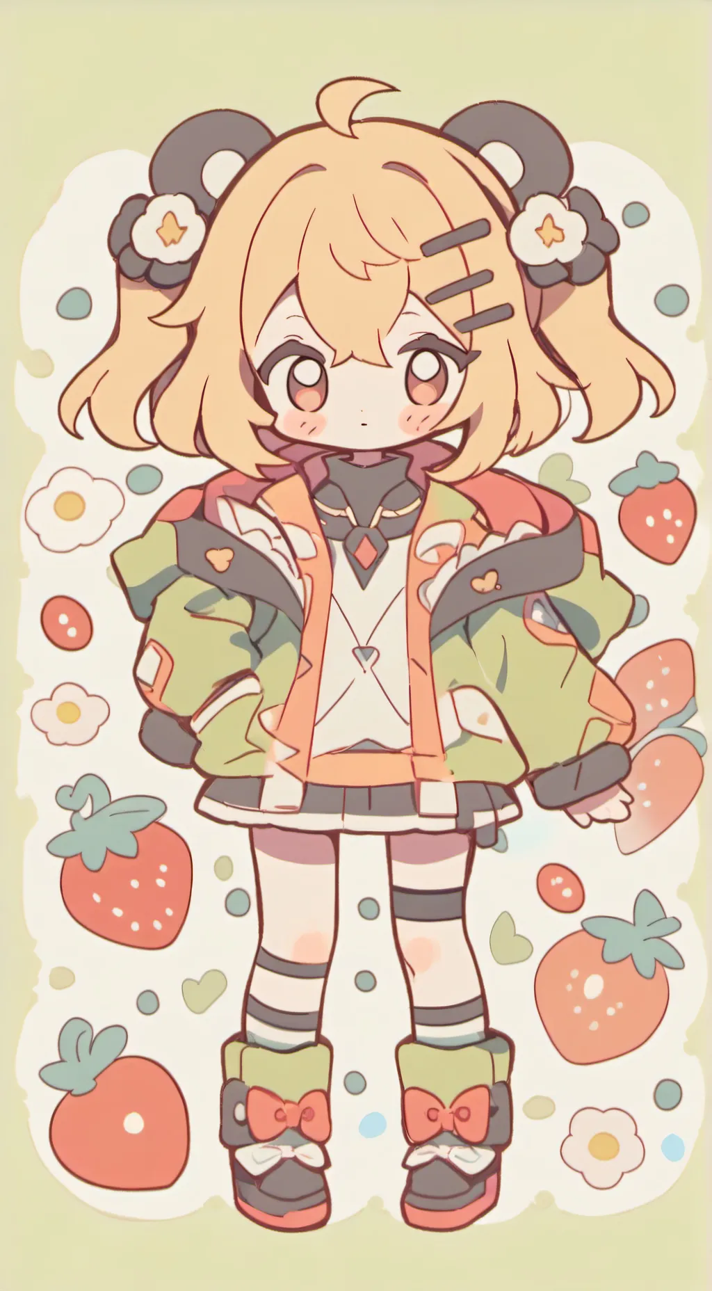 ai character: Bakugo💣💥 background