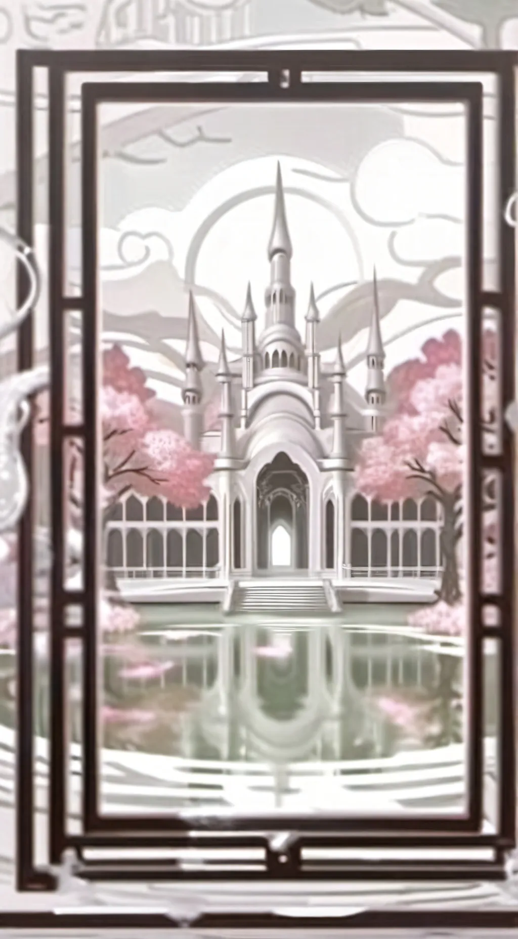 ai character: I think it's clear background