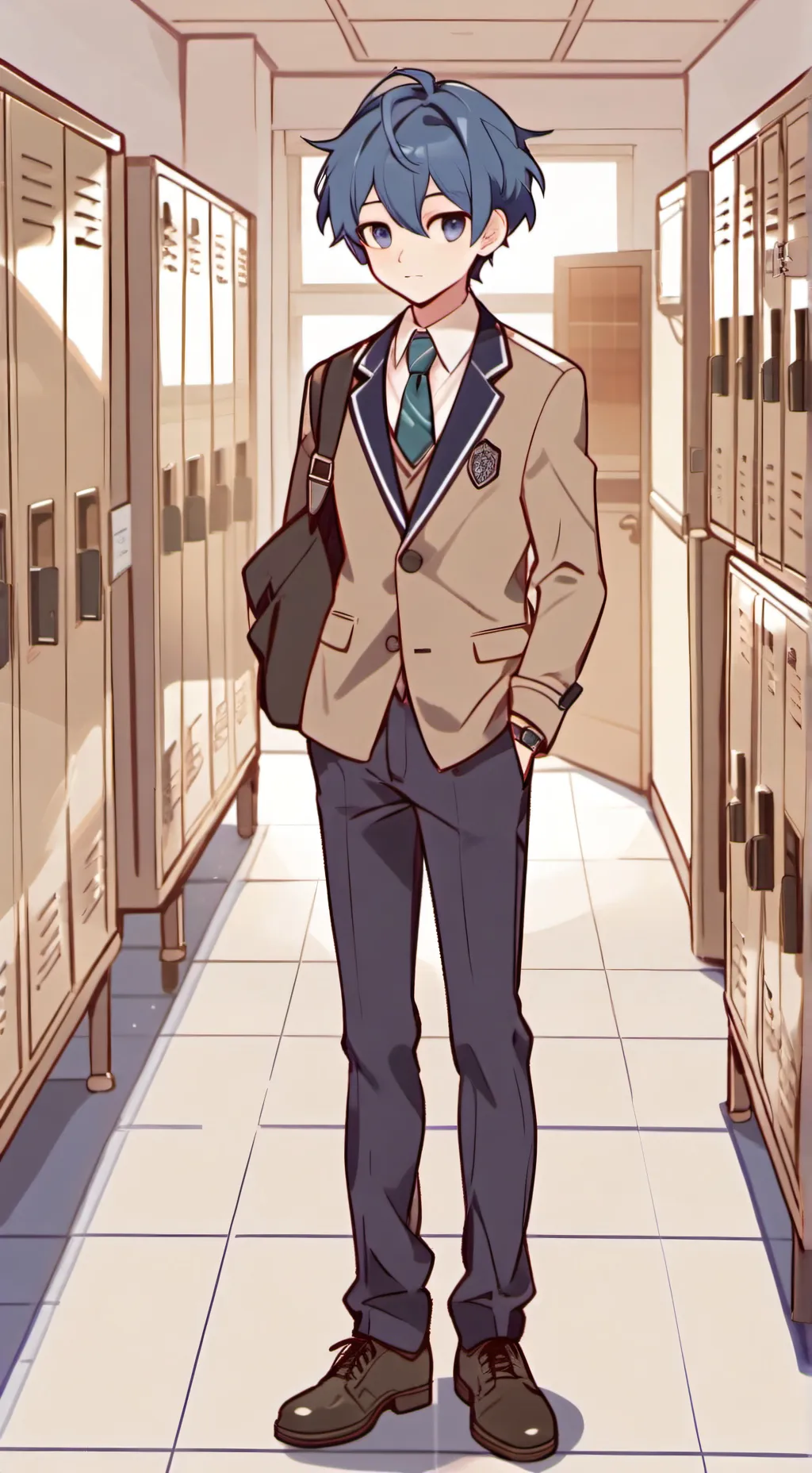 ai character: leo background