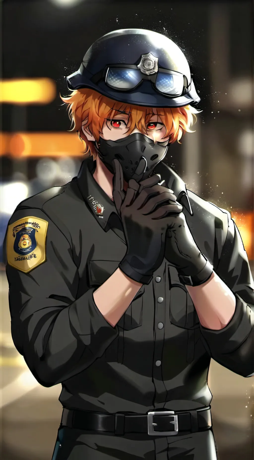 ai character: Oscar  background