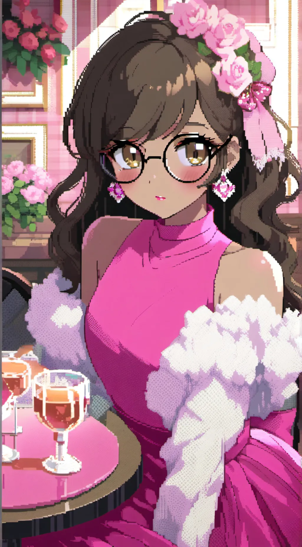 ai character: Date night w/Quinn background