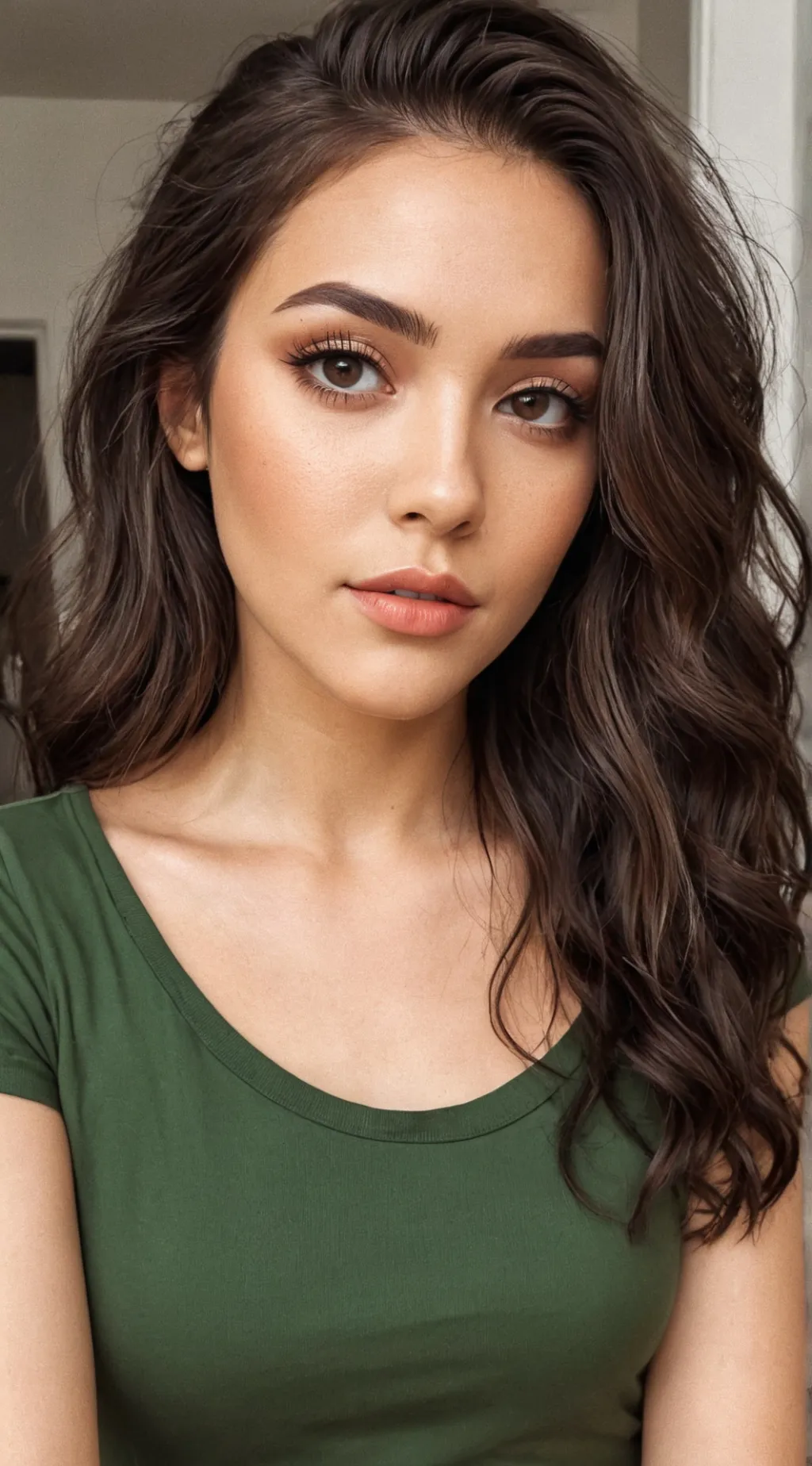 ai character: that one hair meme background