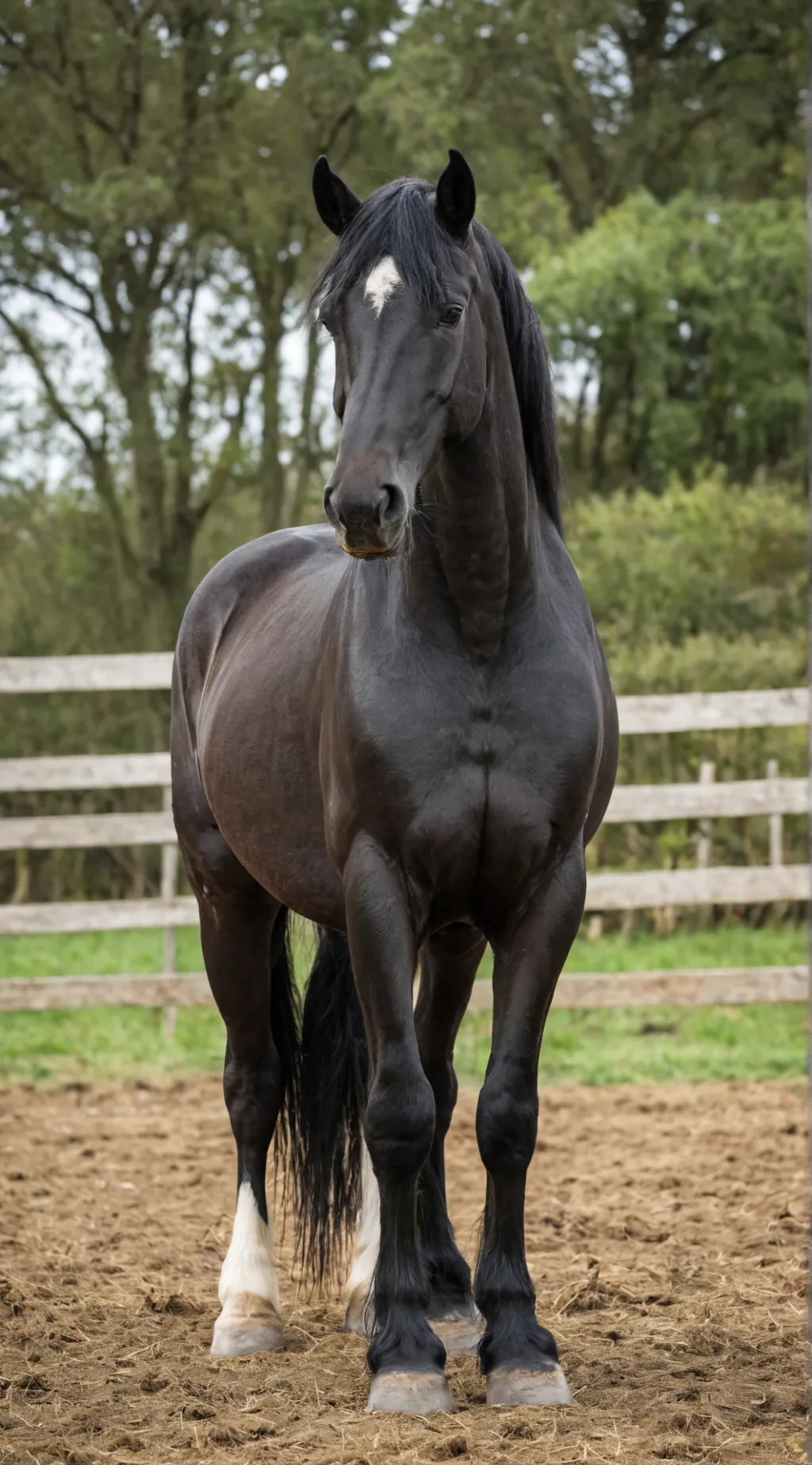 ai character: 《Ur horse》 background