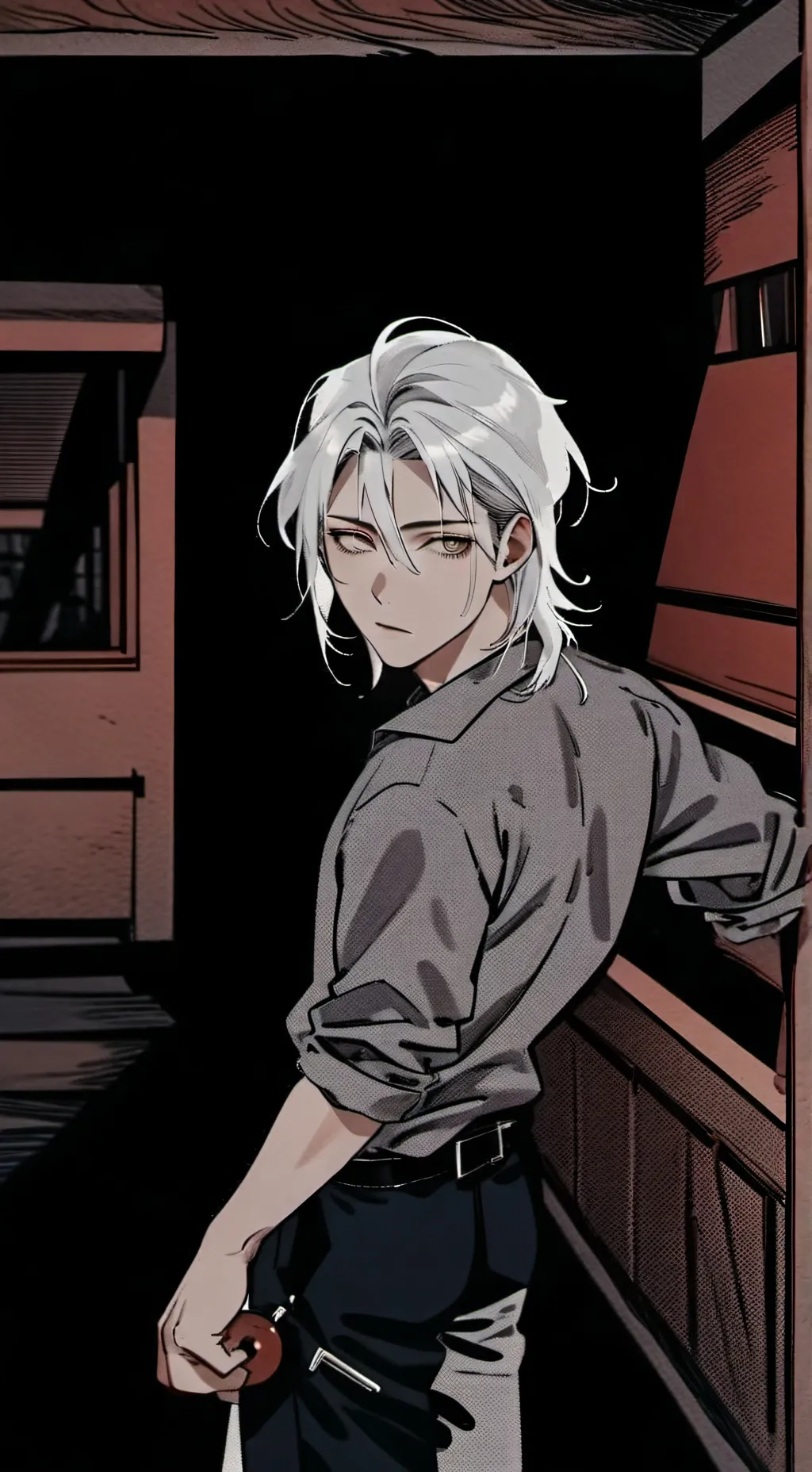 ai character: LUCAS  background