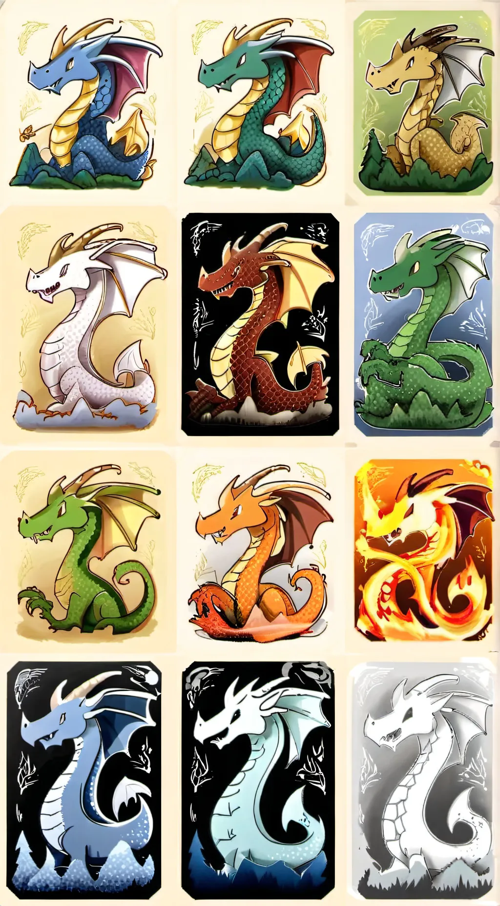 ai character: wings of fire  background
