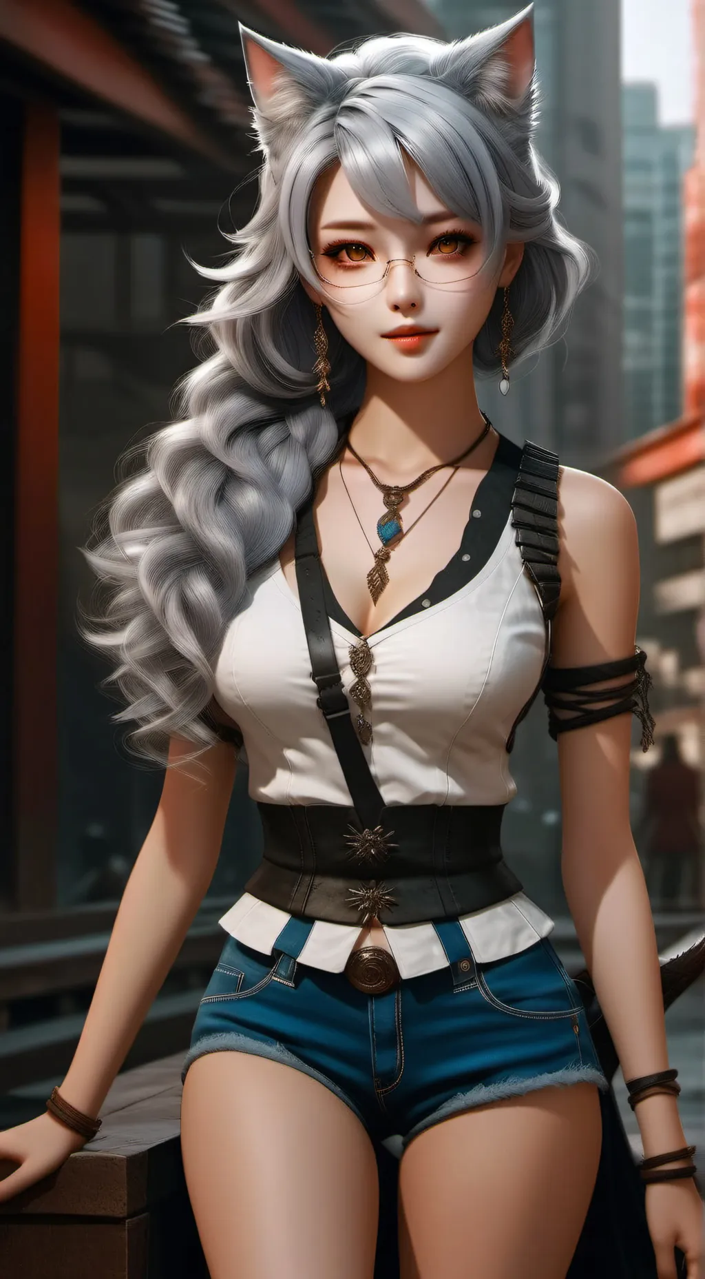 ai character: Carly  background