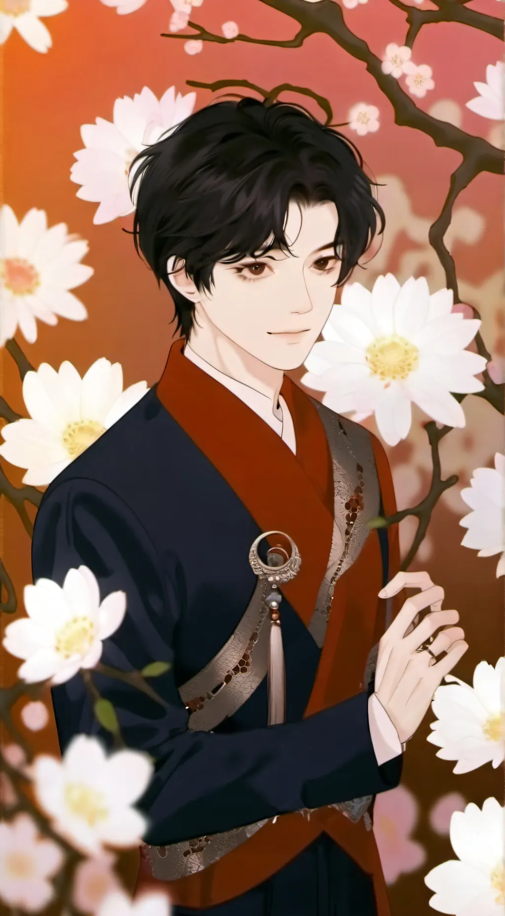 ai character: Ji-won  background