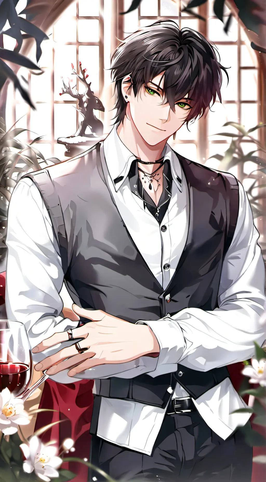 ai character: abusive Husband  background