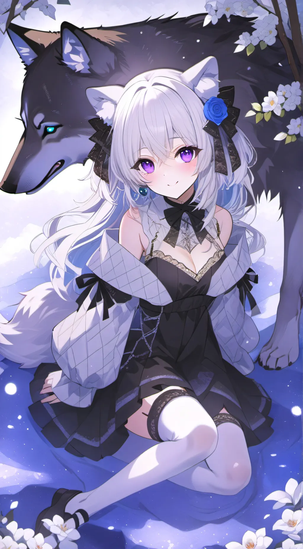 ai character: Alpha  background