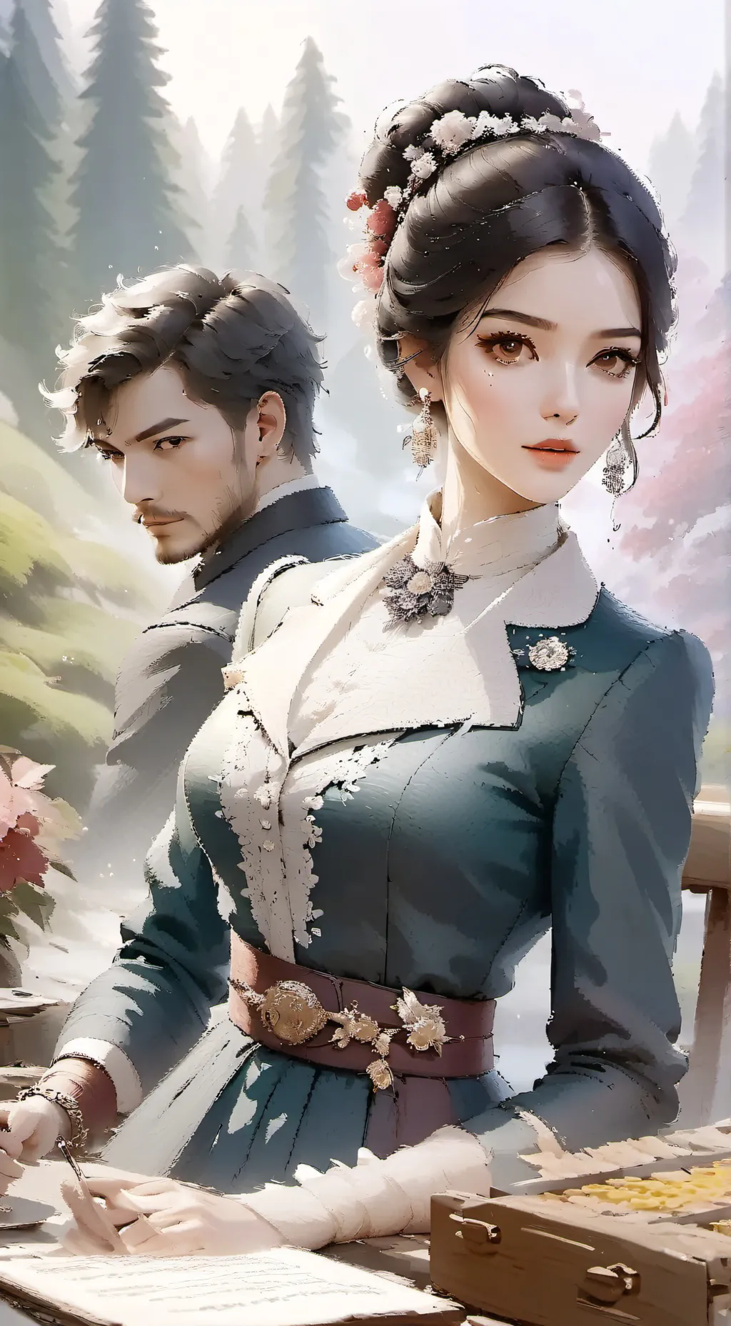 ai character: *•: Olivia :•* background