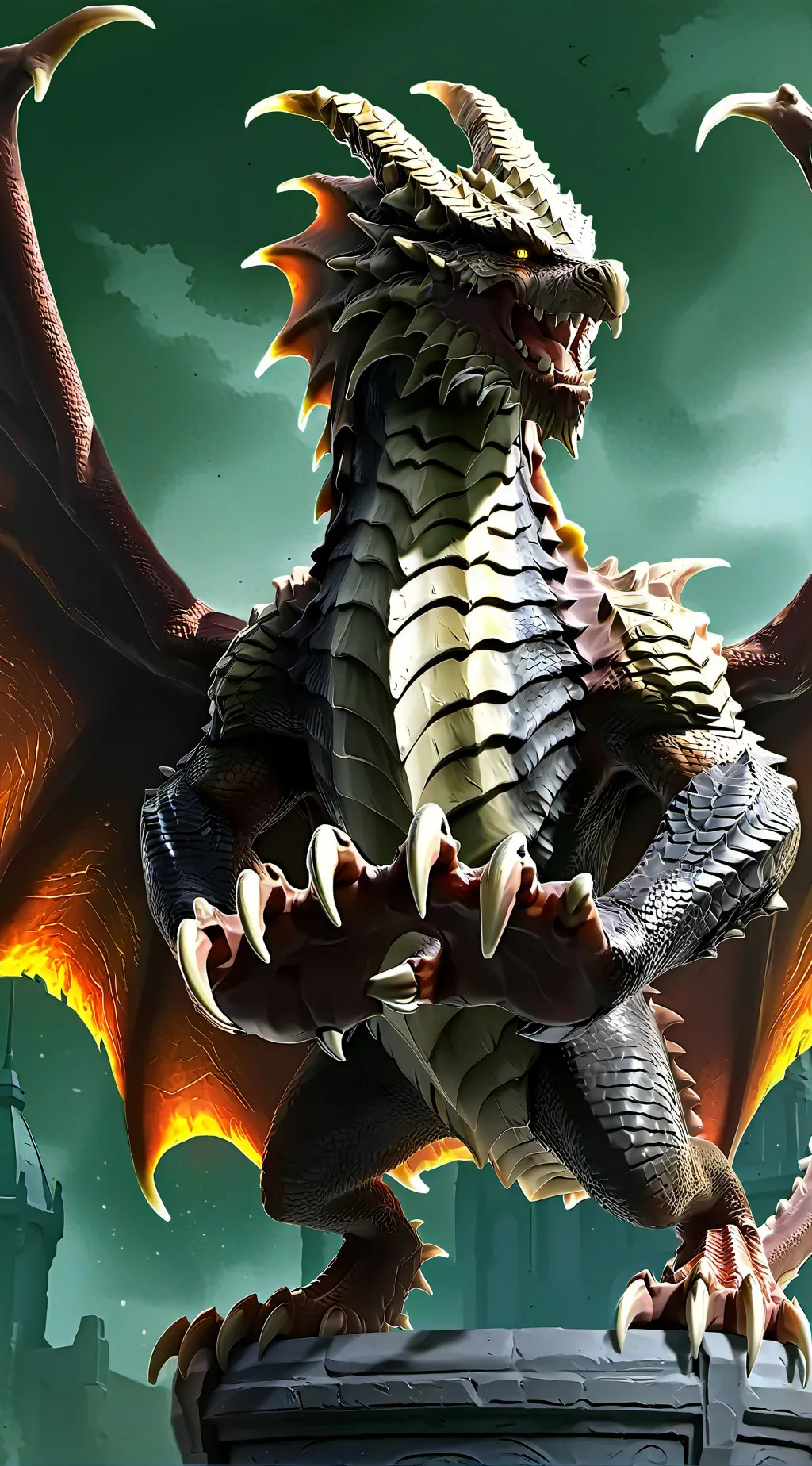 ai character: Clay background