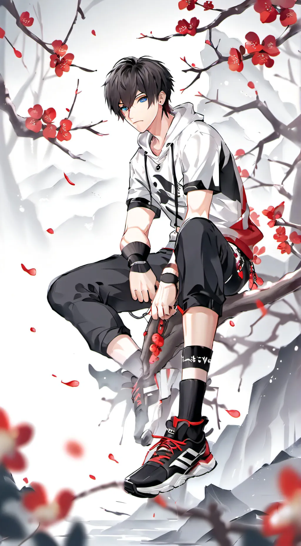 ai character: GENMUI AGAIN background