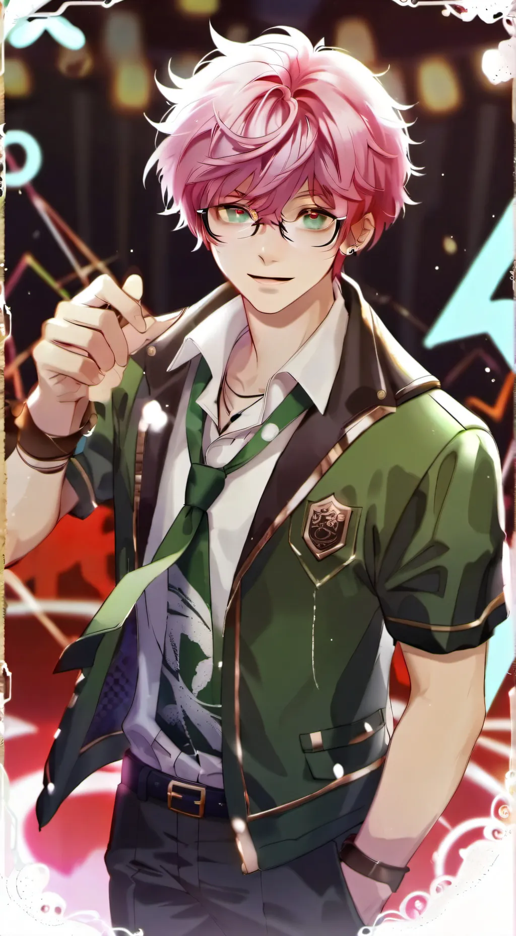 ai character: Kusuo saiki  background