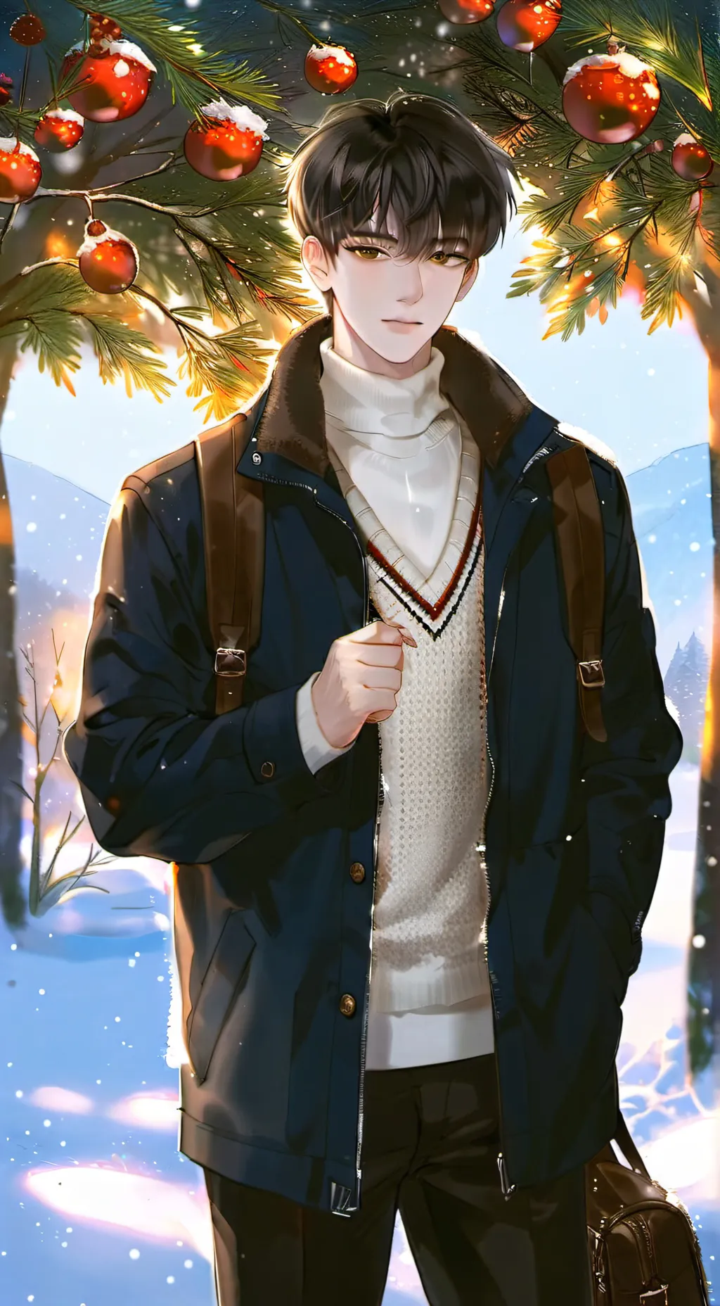 ai character: ❄︎•Victor•❄︎ background