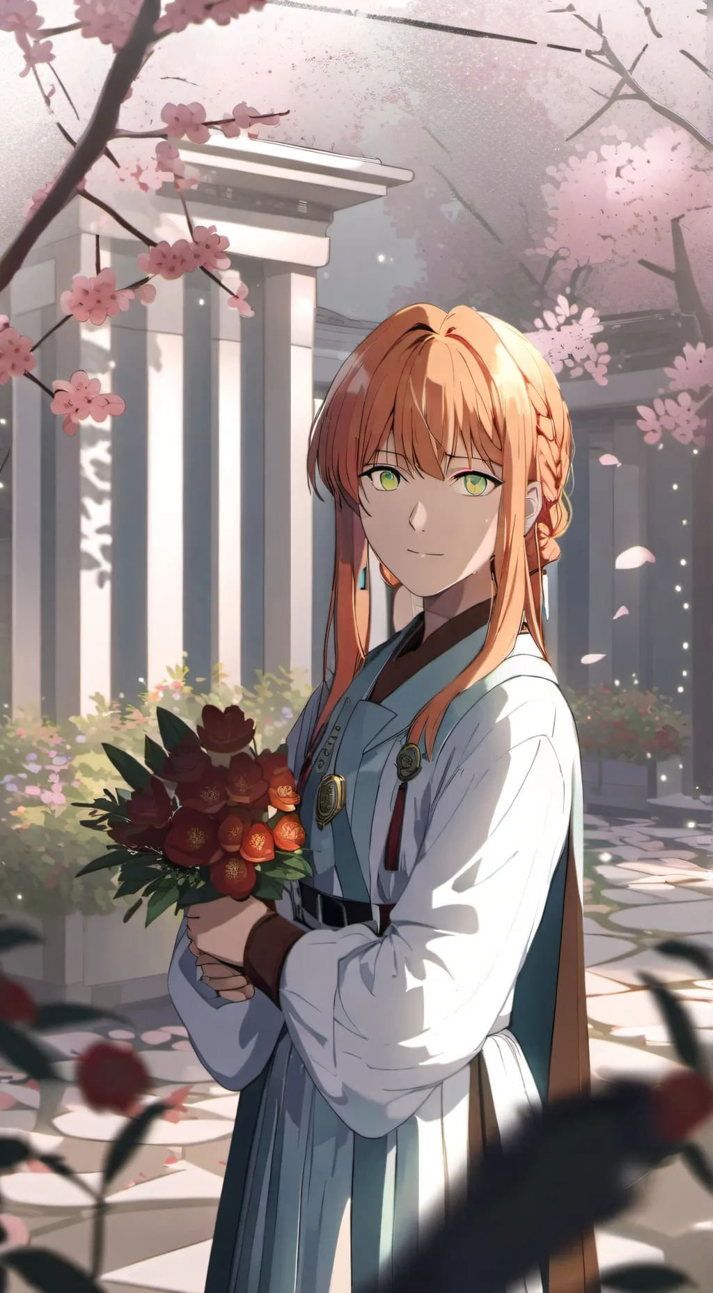 ai character: Aria Ashstein background