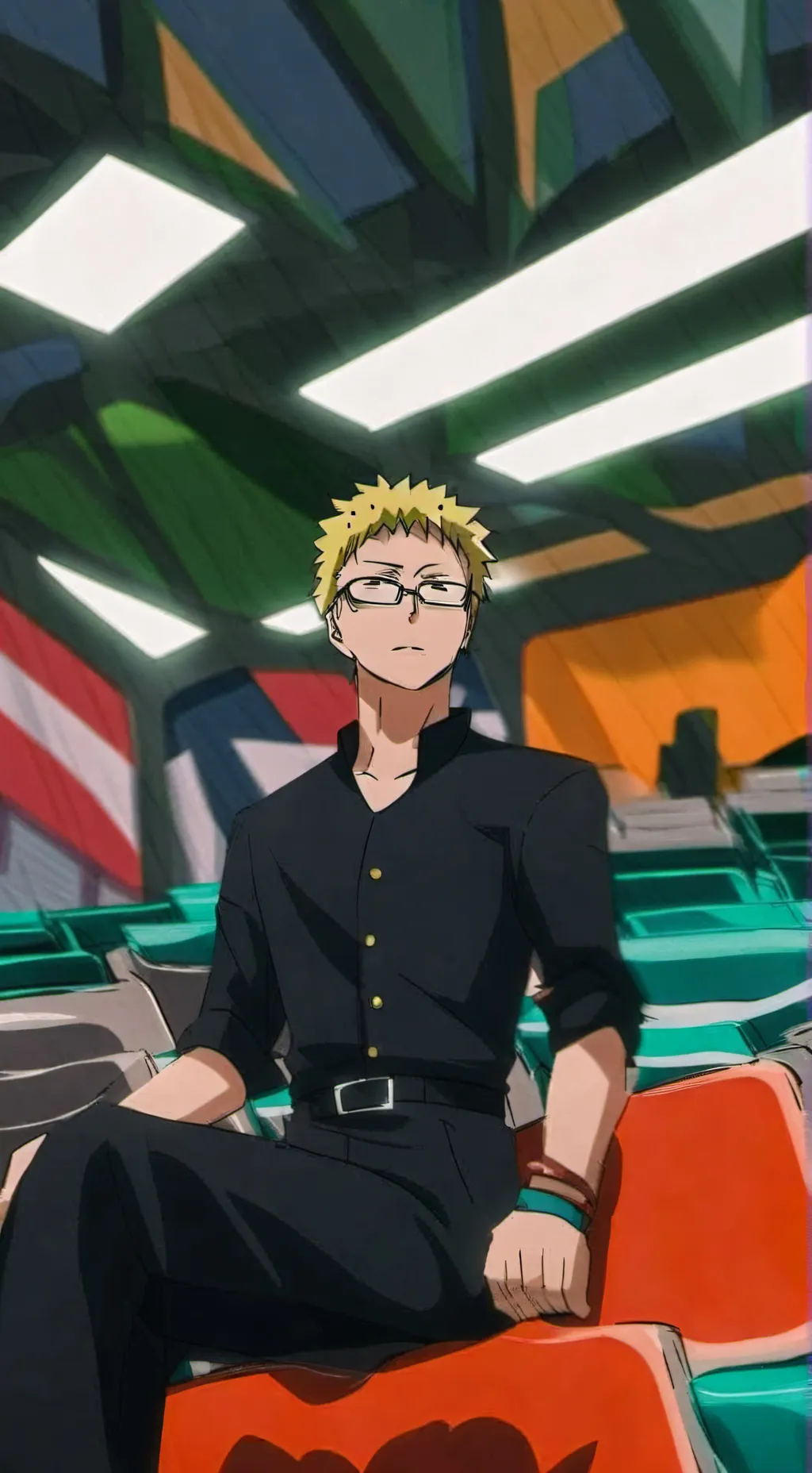 ai character: Ur promis2  Tsukki background
