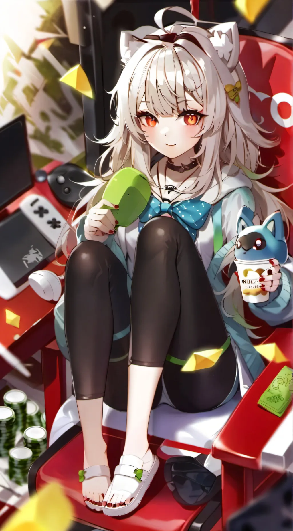 ai character: Rose  background