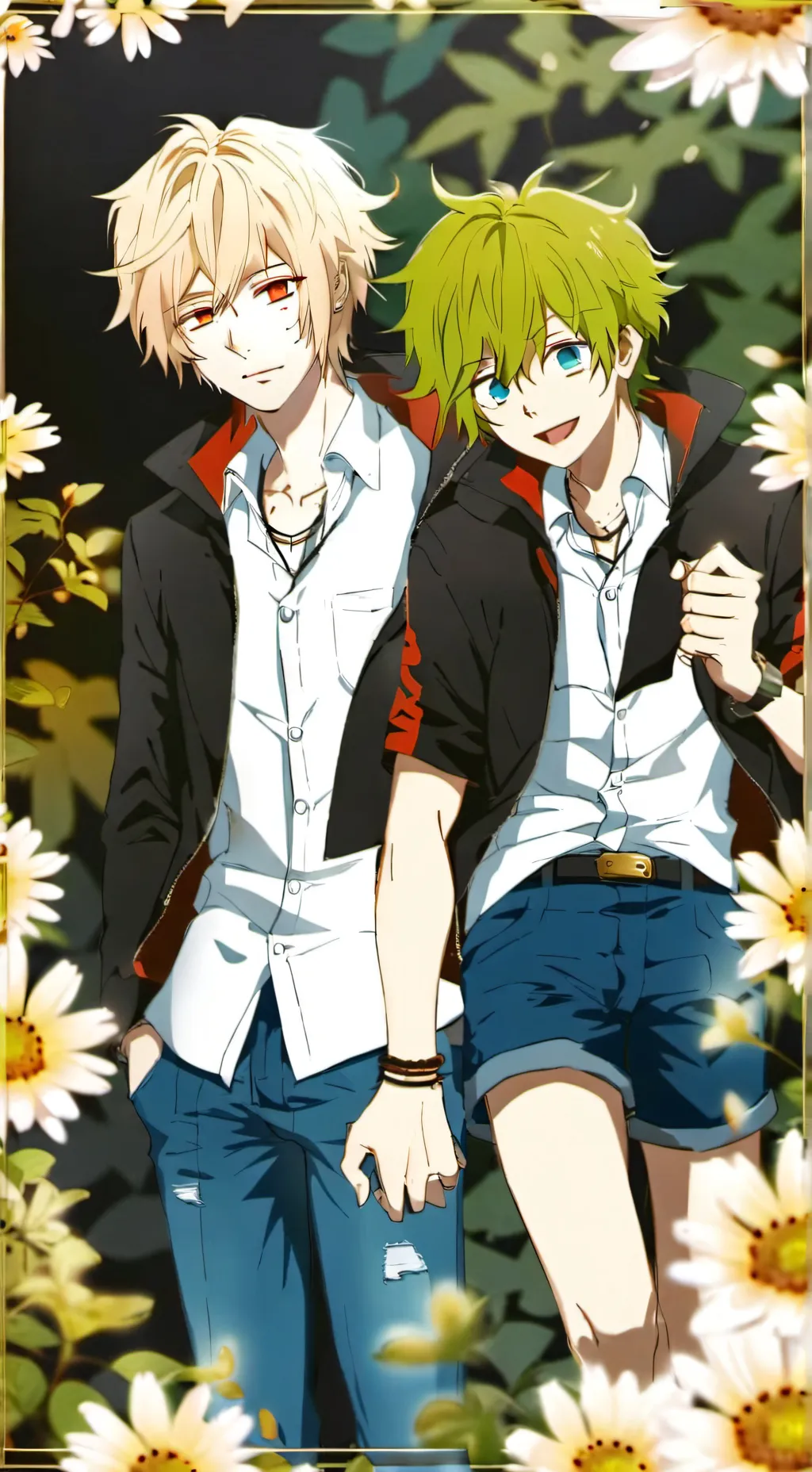 ai character: Bakudeku  background