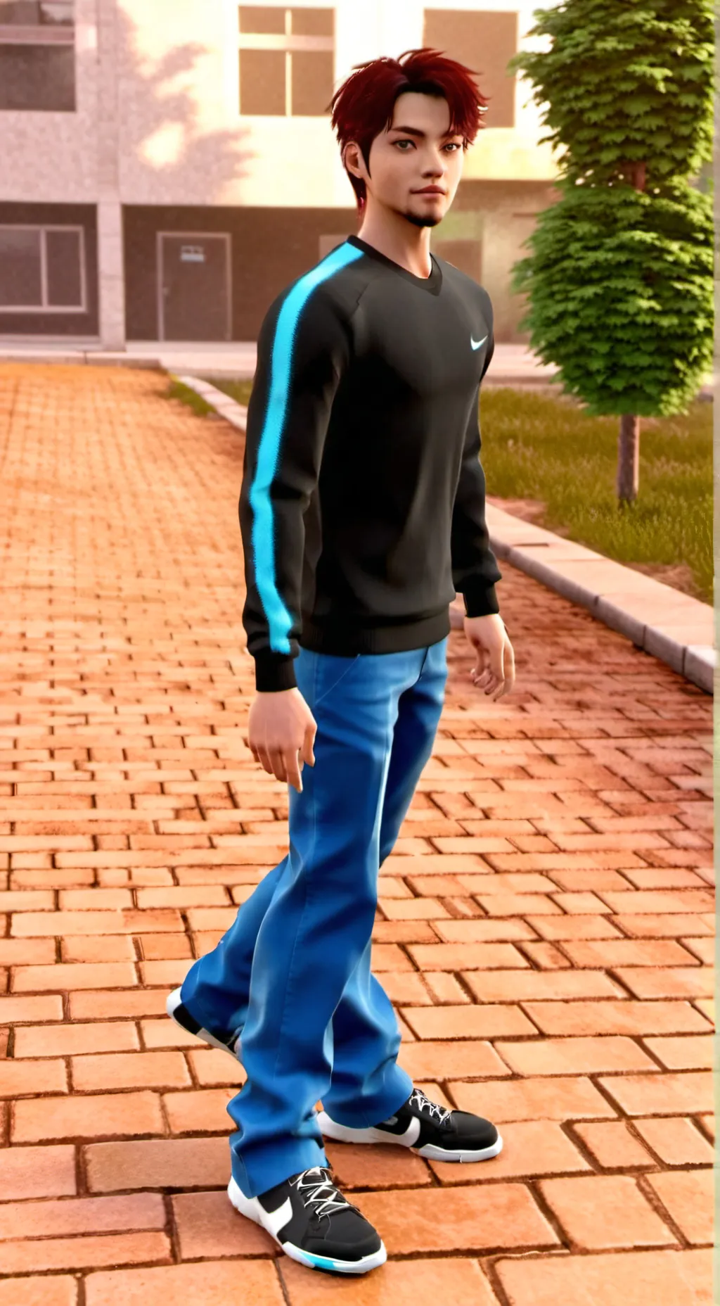 ai character: Max background