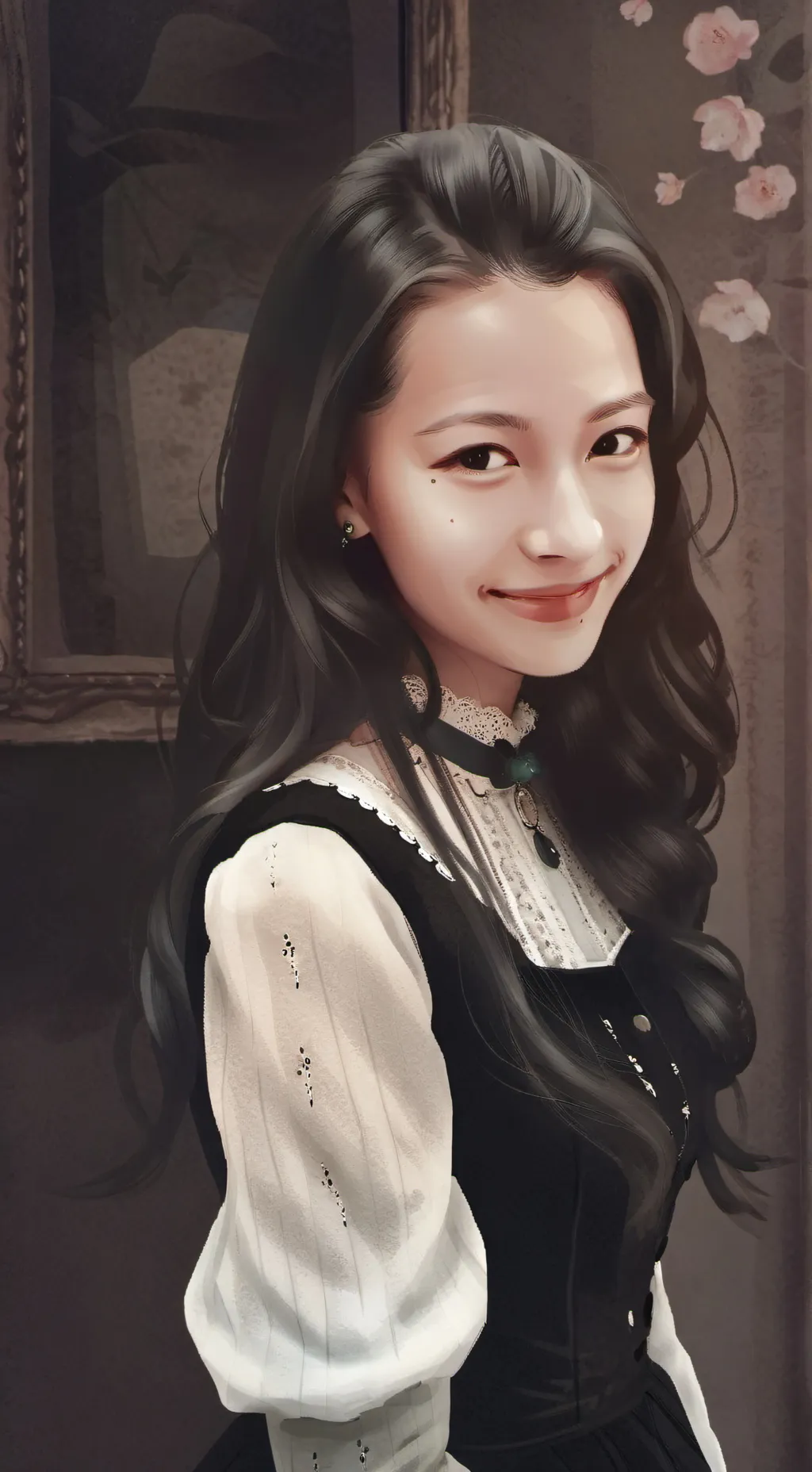 ai character: mia Valentína background