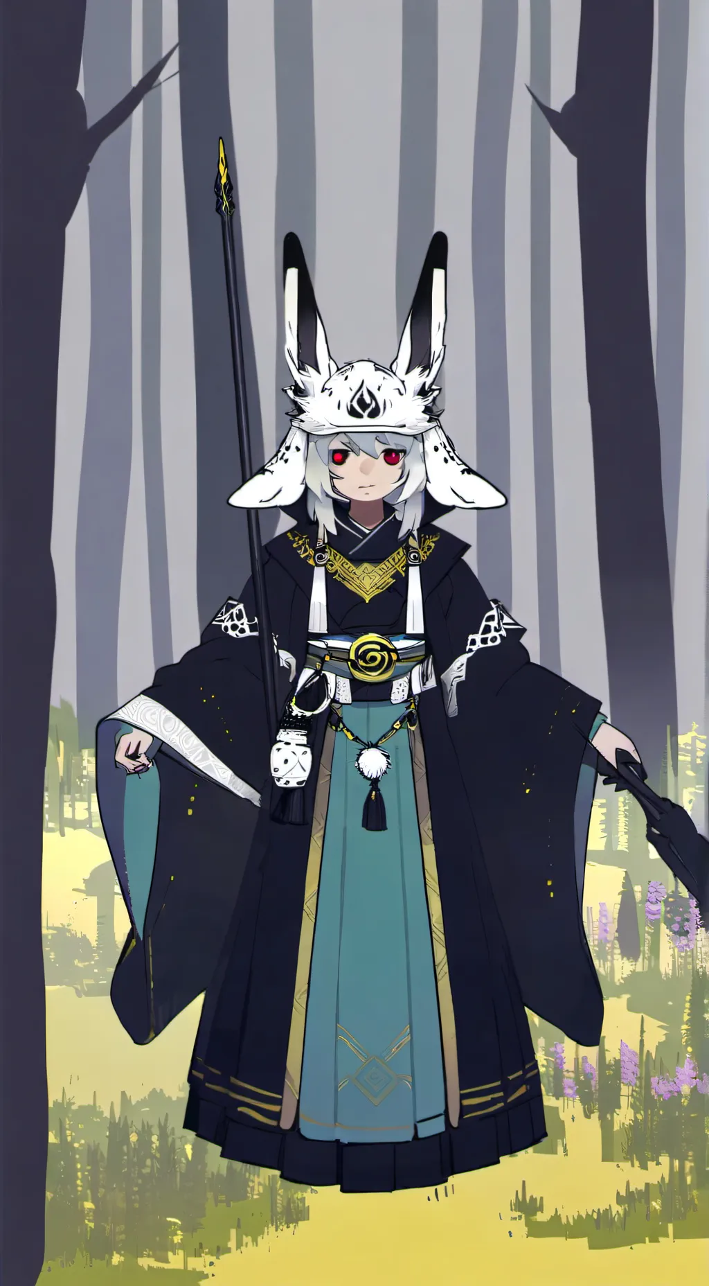 ai character: miss thavel tu niñ background