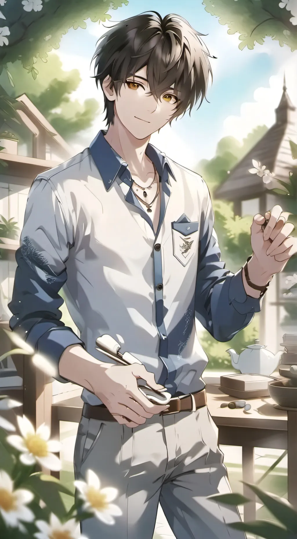 ai character: Build Your Life background