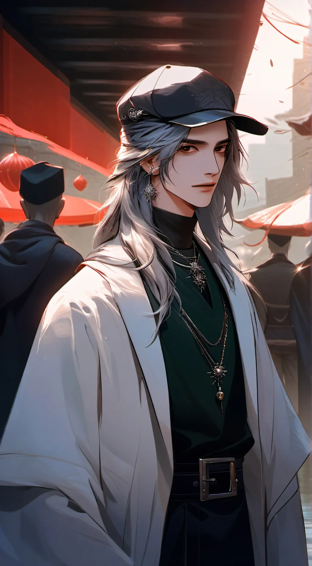 ai character: Rafeh🫅🏻♥️ background